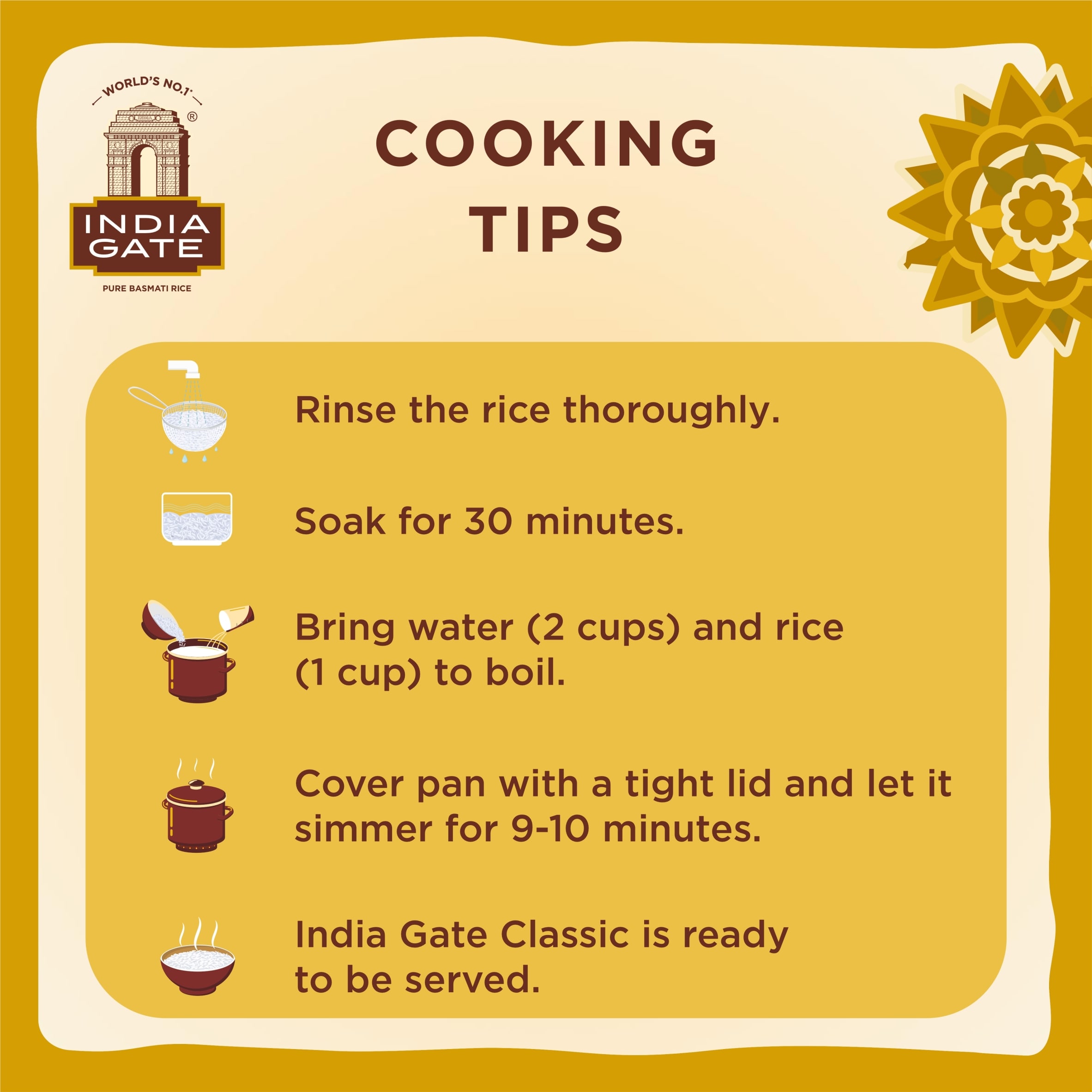 India Gate Basmati Rice Classic 5kg thumbnail 4