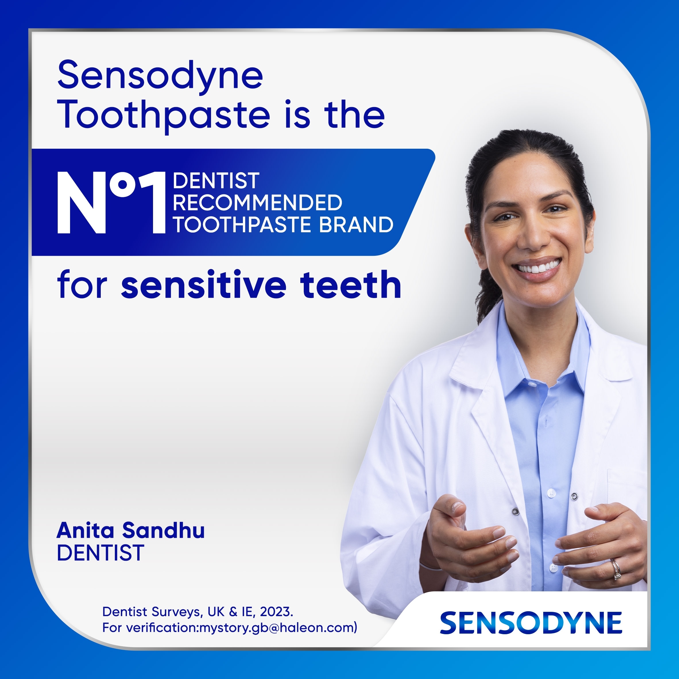 Sensodyne Cavity & Sensitivity Toothpaste 75ml thumbnail 4