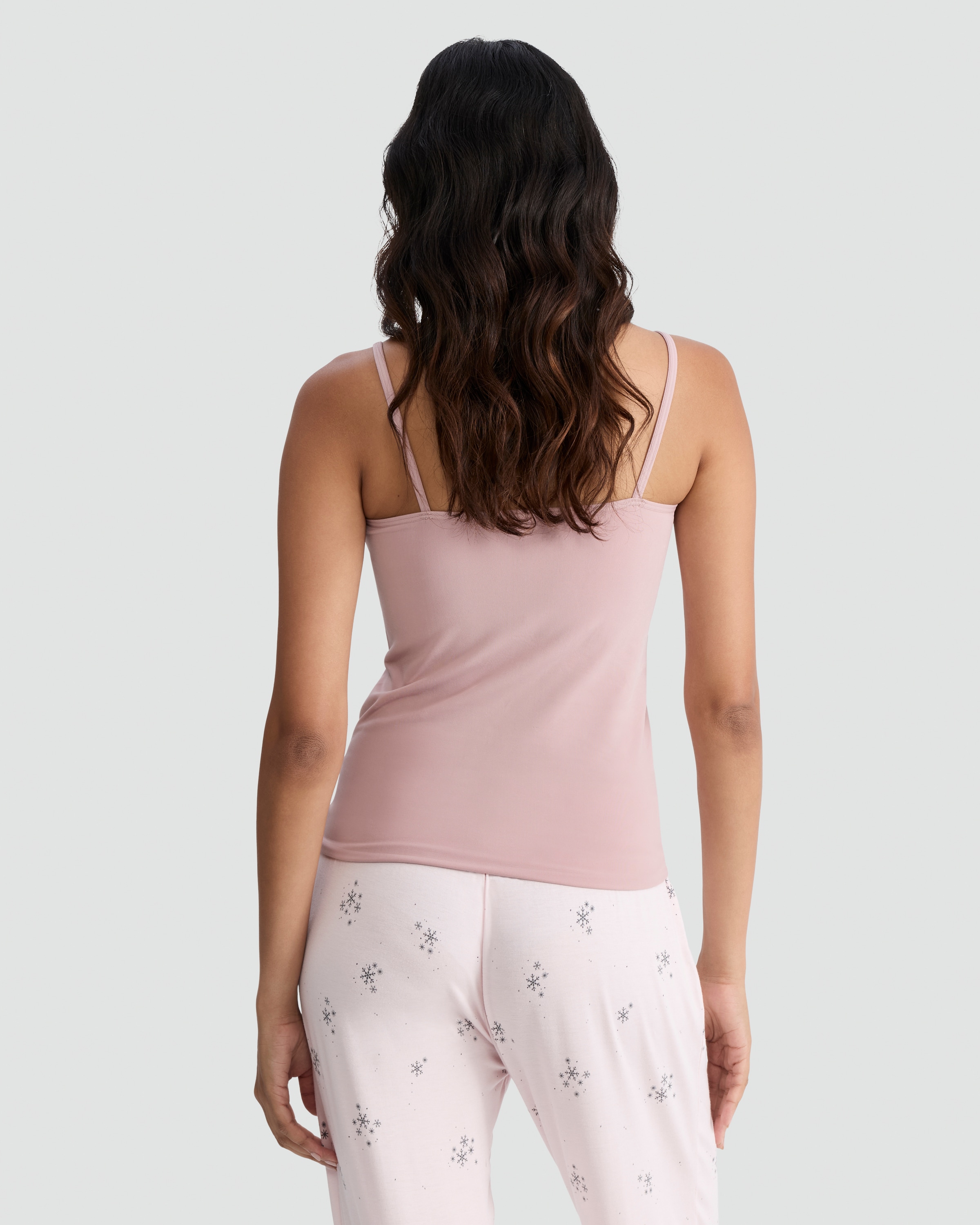 F&F 2-Pack Contour Seamless Spaghetti Strap Camisoles in Multi thumbnail 3