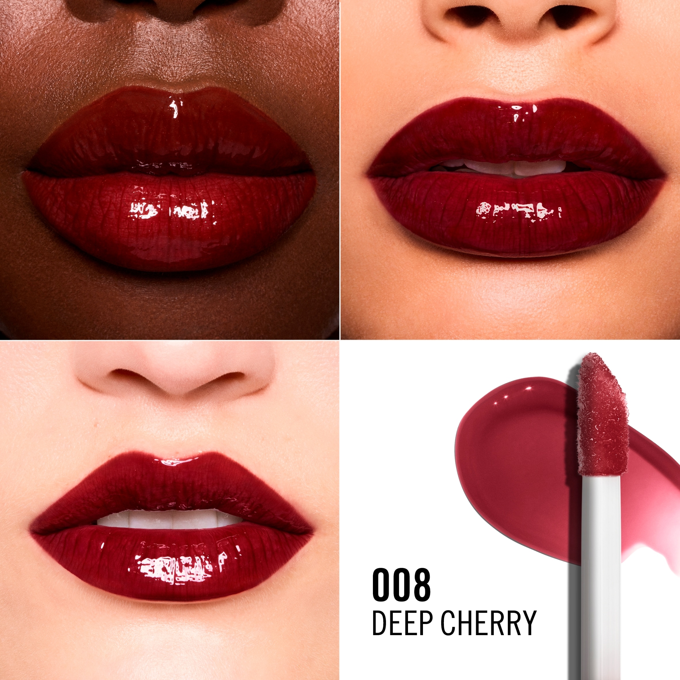 Rimmel Oh My Gloss! Lip Oil 008 Deep Cherry 4.5ml thumbnail 3