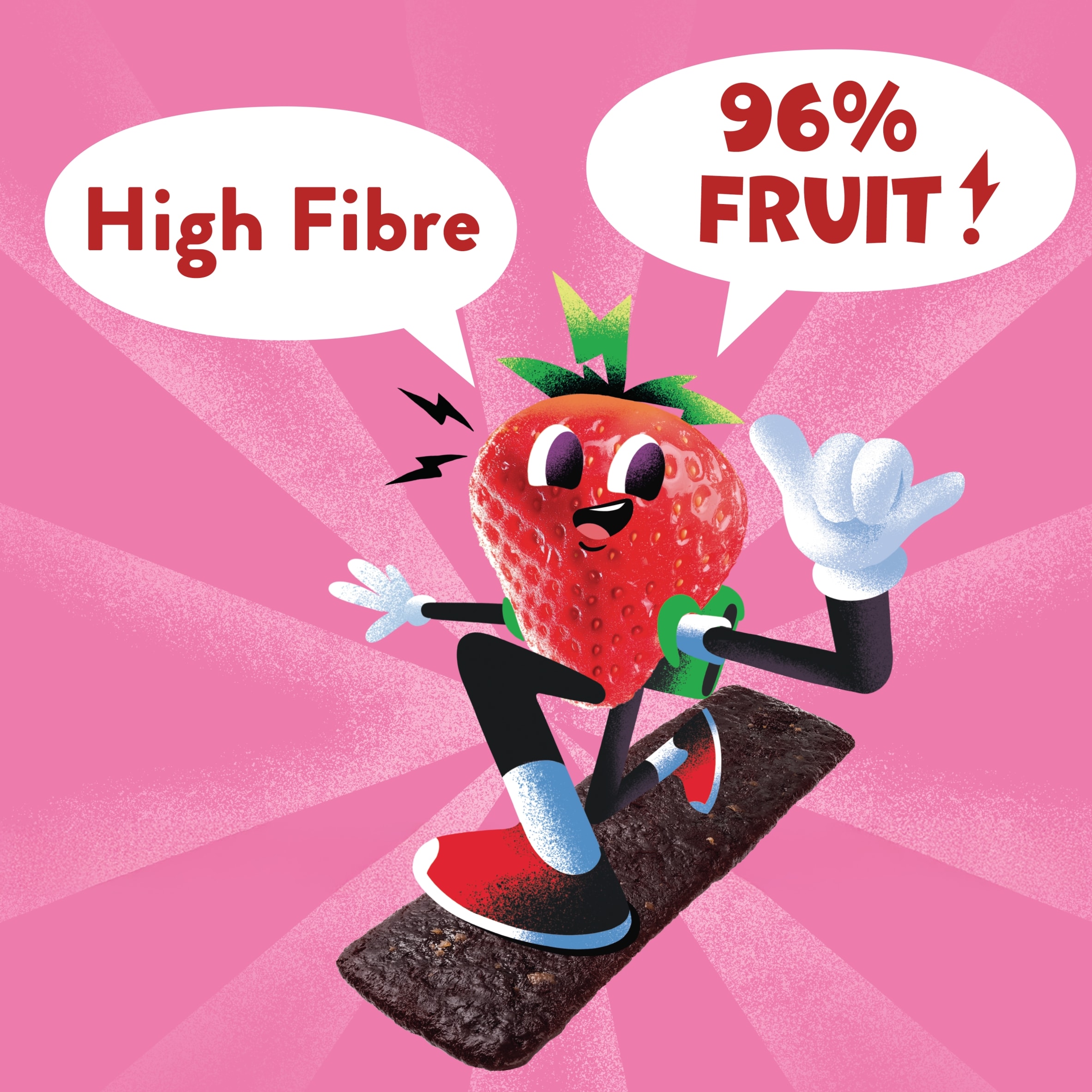 Goodies Strawberry & Date Fruit Bars 5x20g thumbnail 3