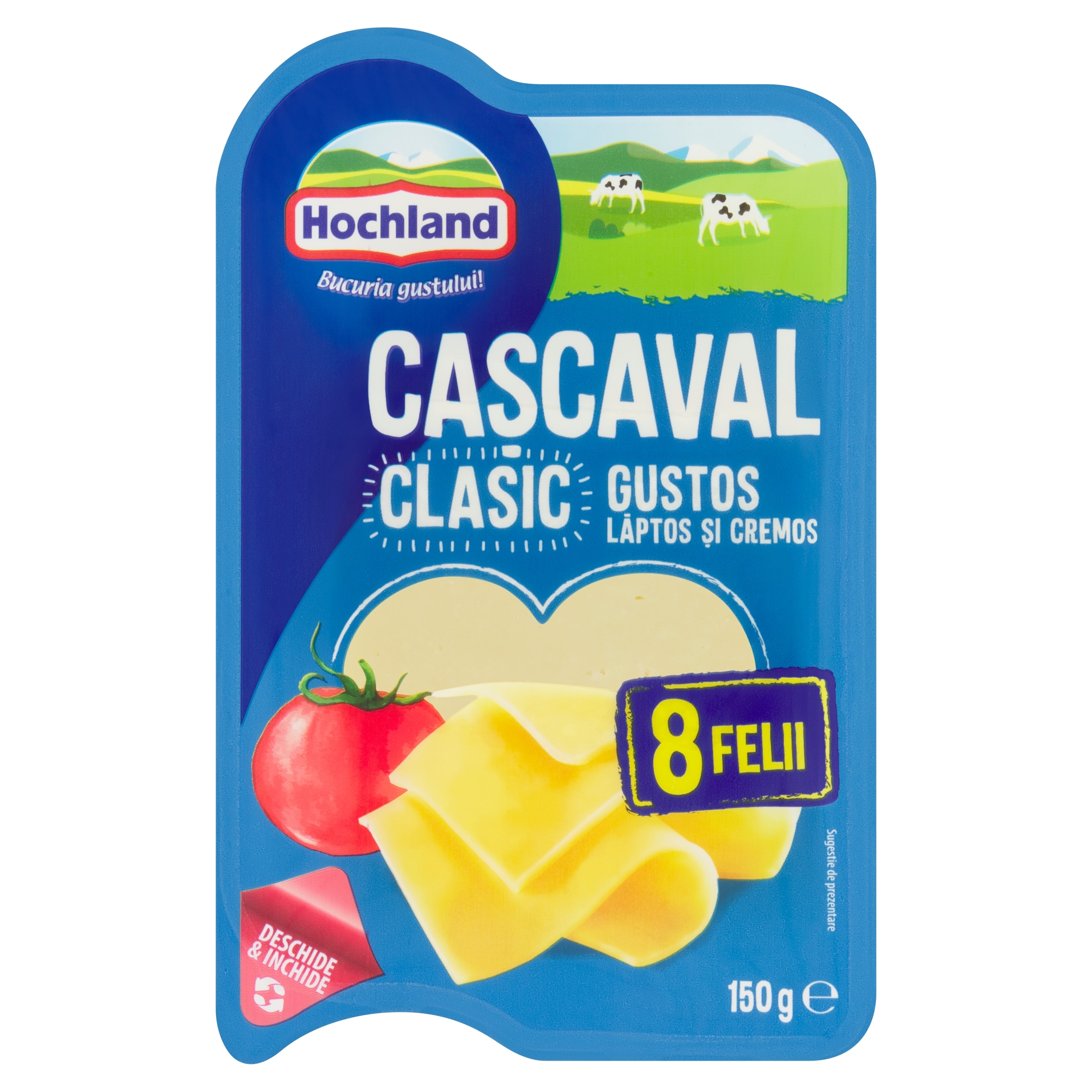 Hochland Cascaval Clasic 8 Slices 150g