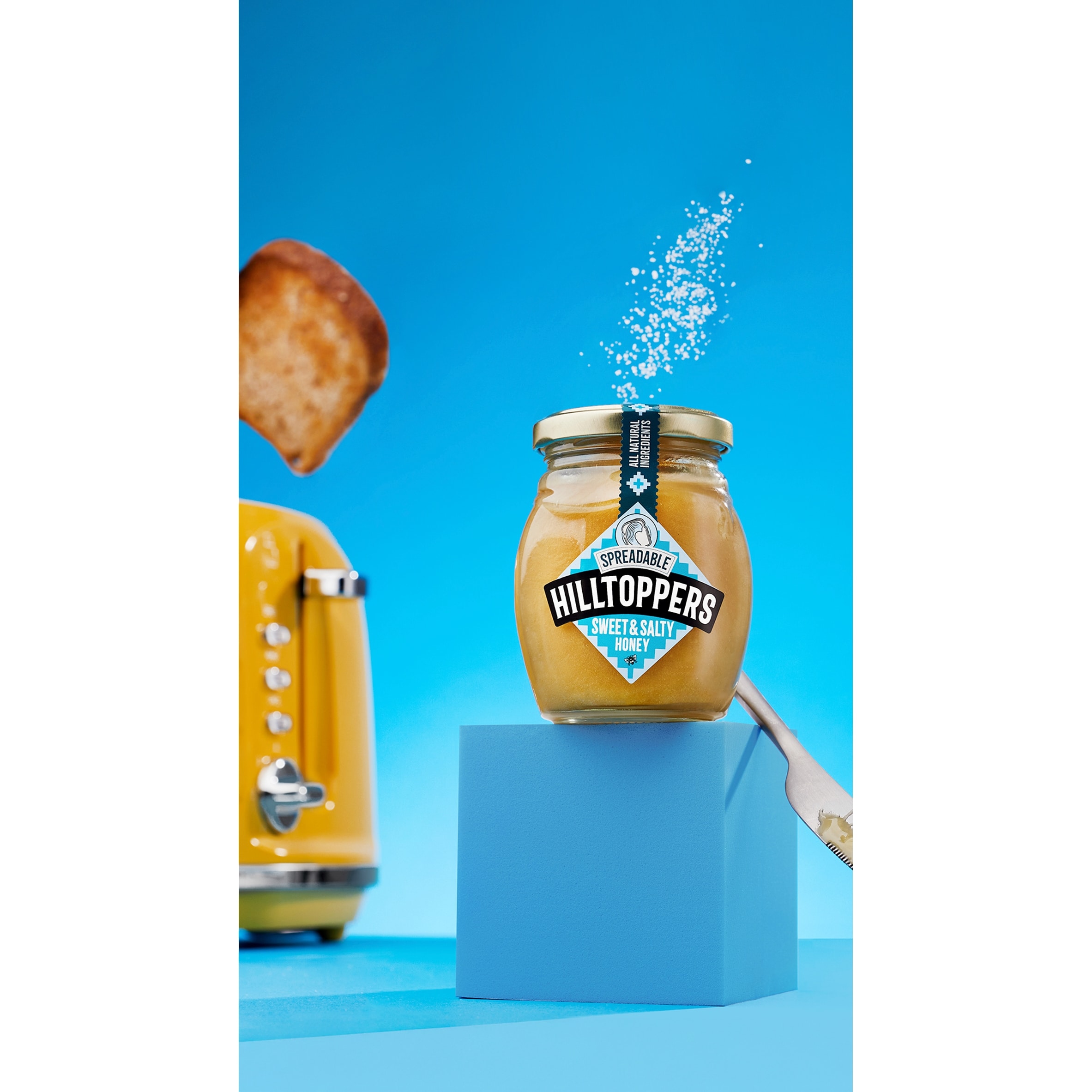Hilltoppers Sweet & Salted Honey Spread 225g thumbnail 5
