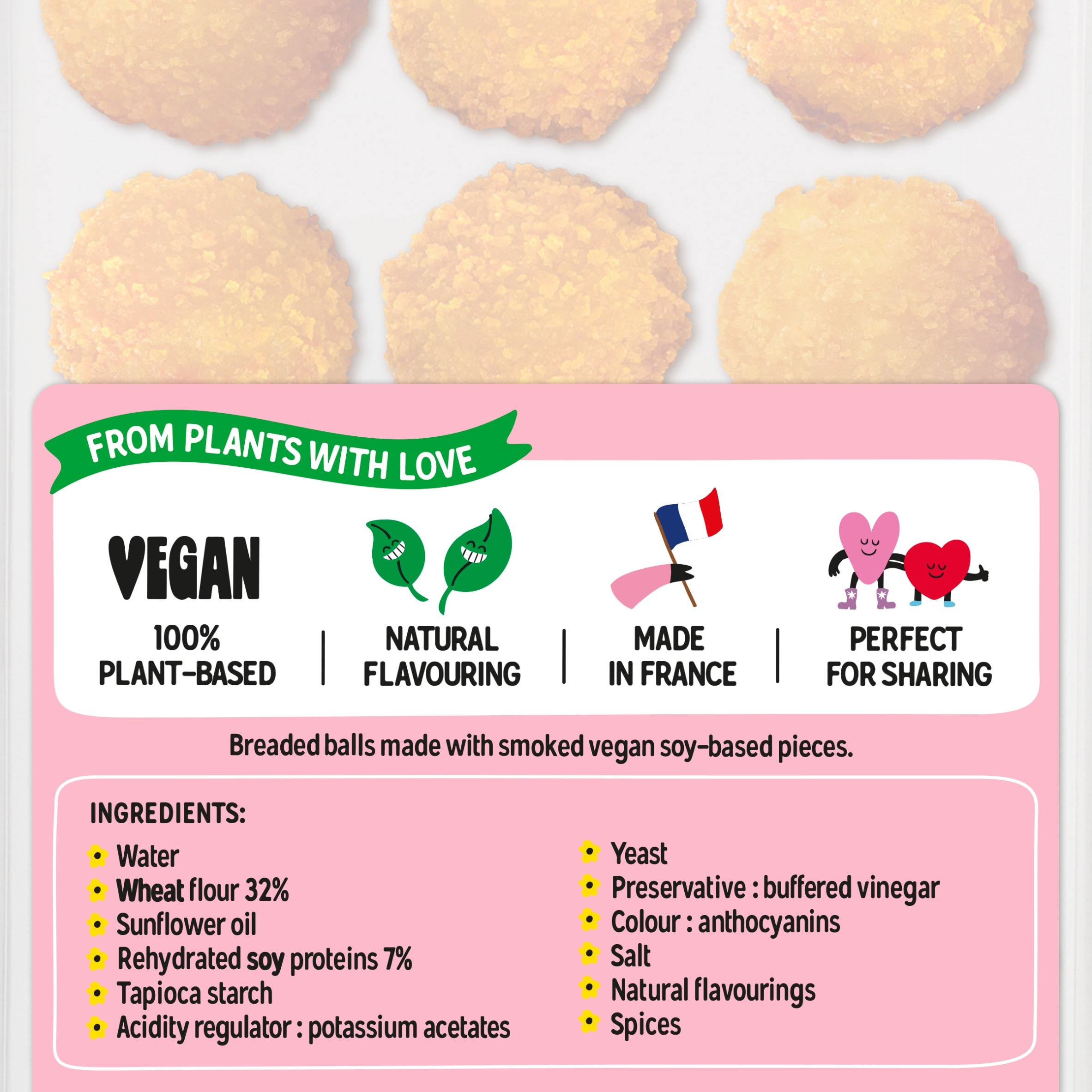 La Vie Vegan Sharers Bacon Croquettes 140g thumbnail 2