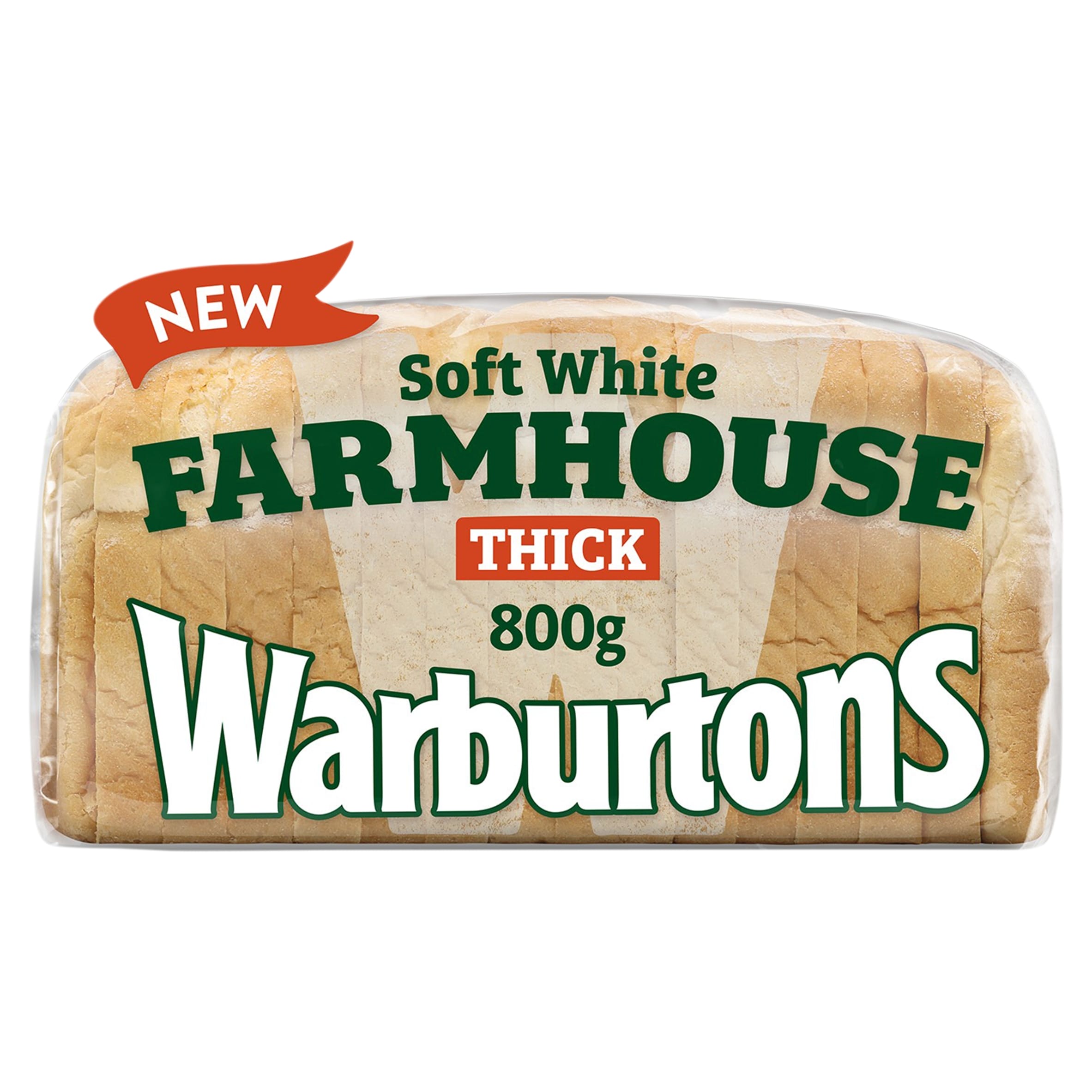 Warburtons Farmhouse Thick 800g