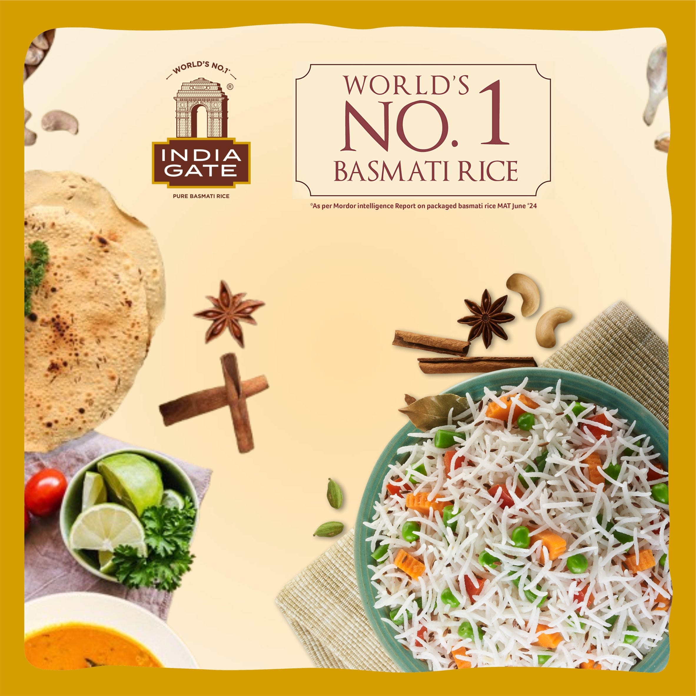 India Gate Basmati Rice Classic 2kg thumbnail 2