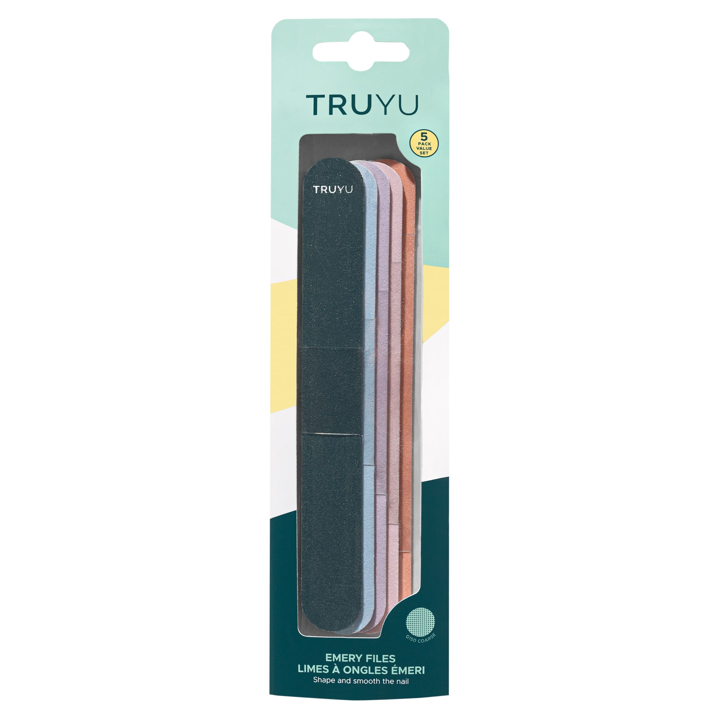 TRUYU Emery Files 5 Pack