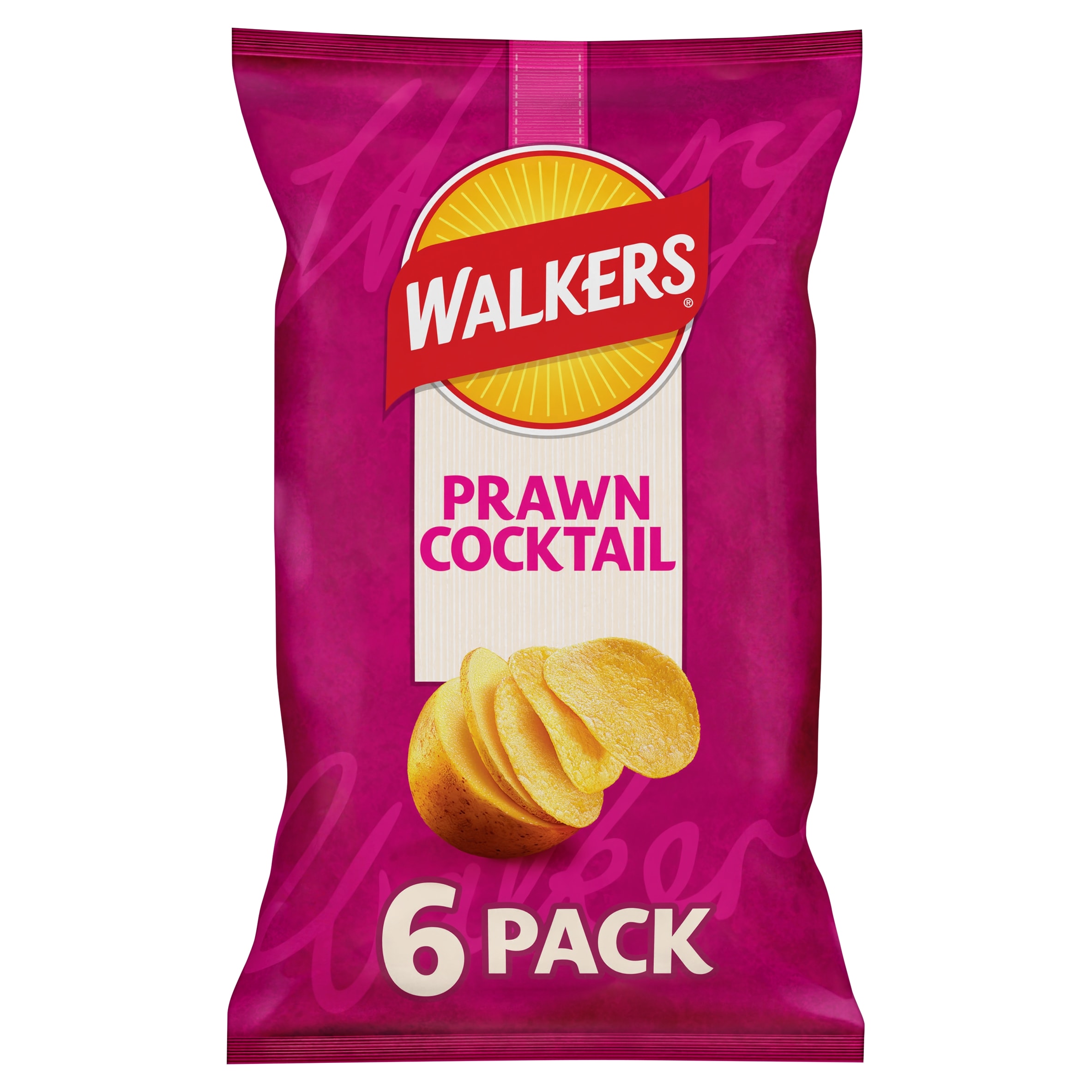 Walkers Prawn Cocktails Multipack Crisps 6 x 25g thumbnail 3
