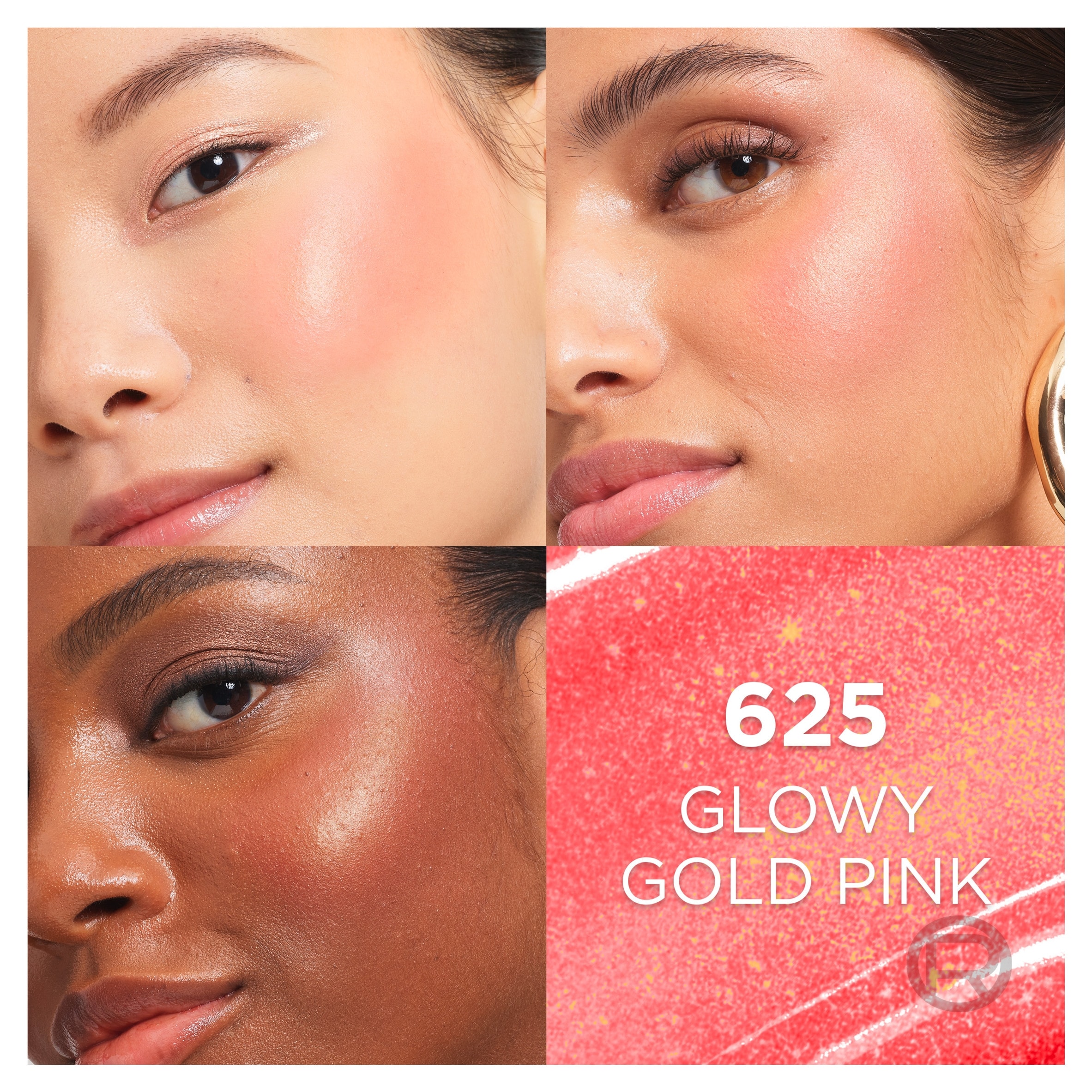 L'Oreal Paris Lumi Le Liquid Blush, 625 Glowy Gold Pink, 11ml thumbnail 2