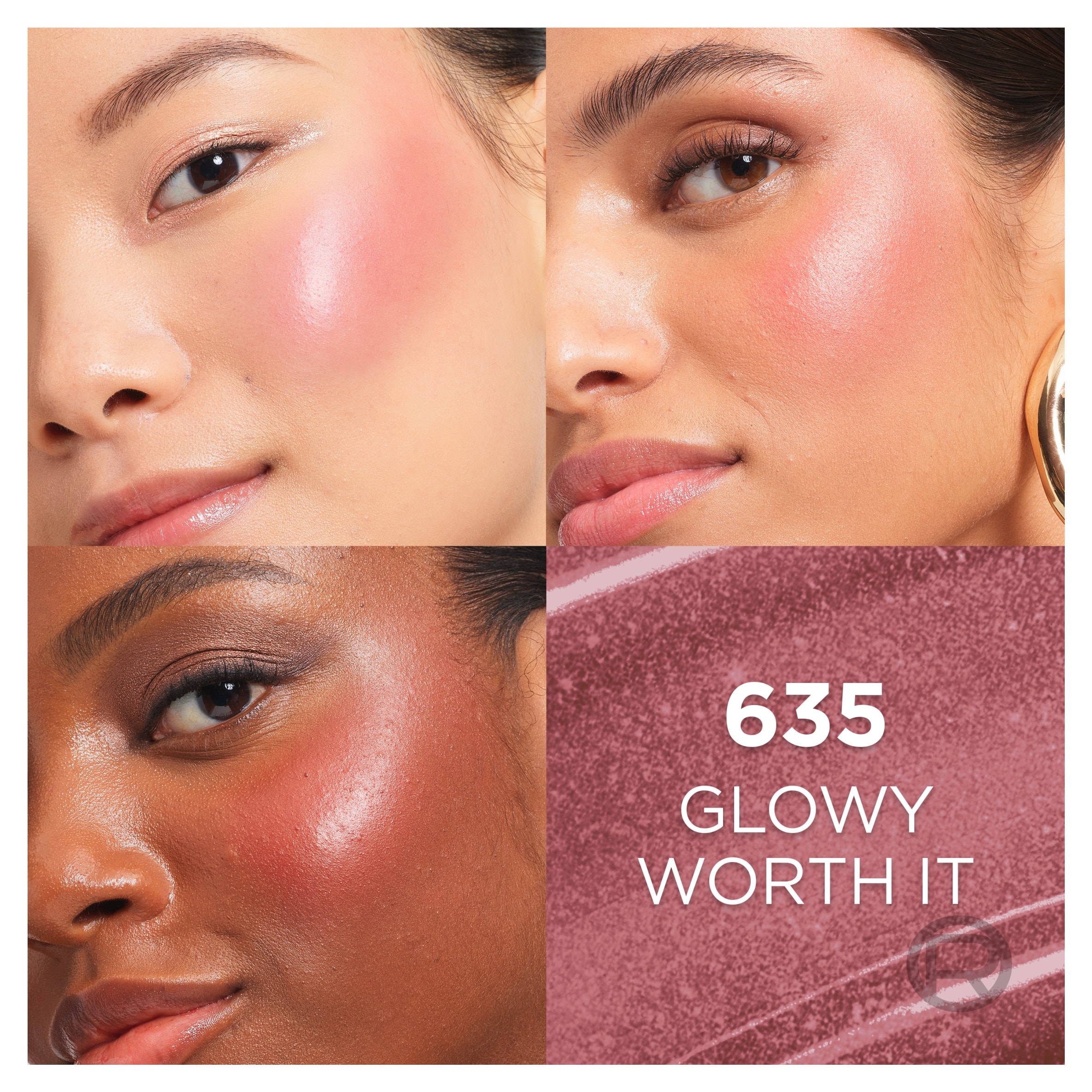 L'Oreal Paris Lumi Le Liquid Blush, 635 Glowy Worth It Medium, 11ml thumbnail 2