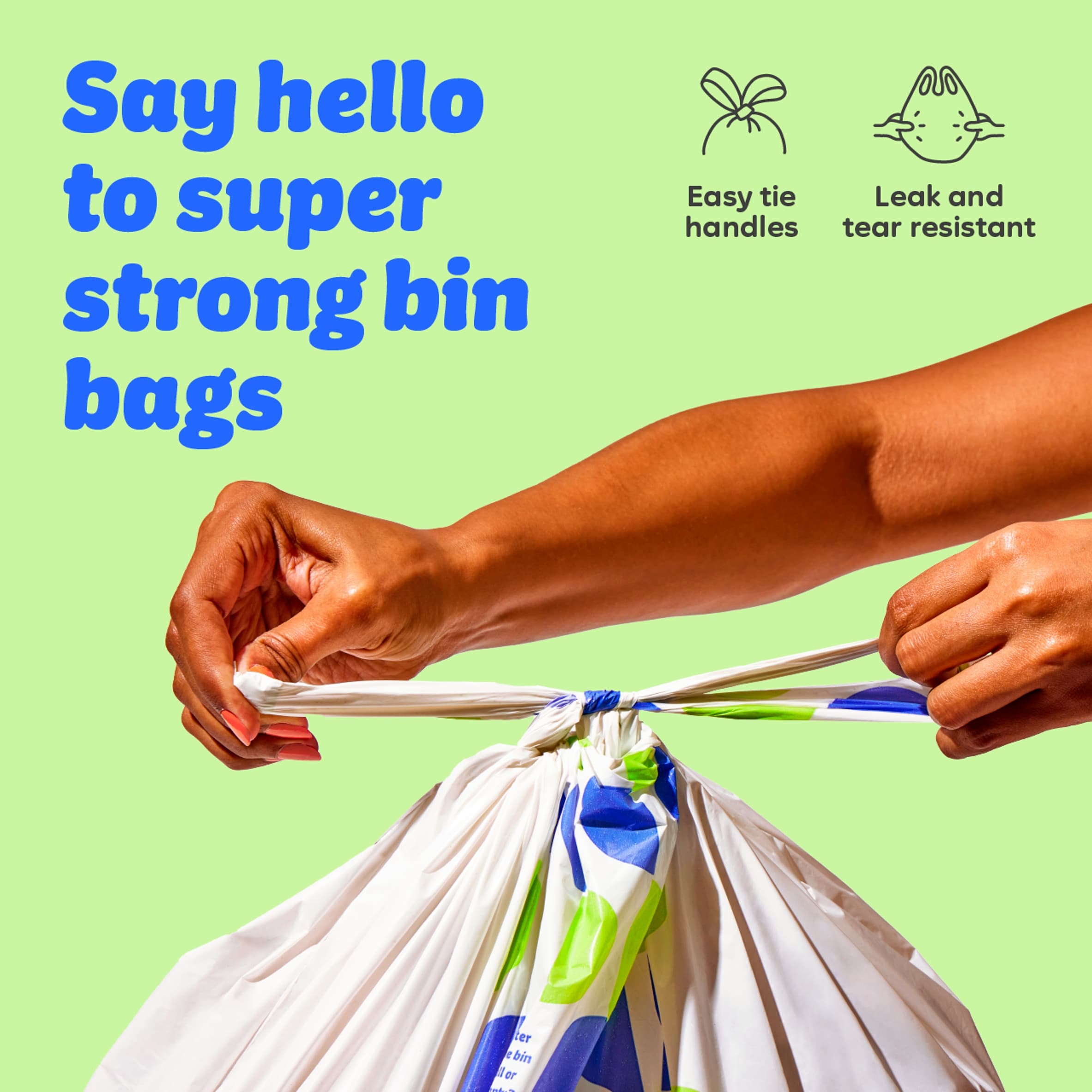 Who Gives A Crap Super Strong 20 Bin Bags 50L thumbnail 4
