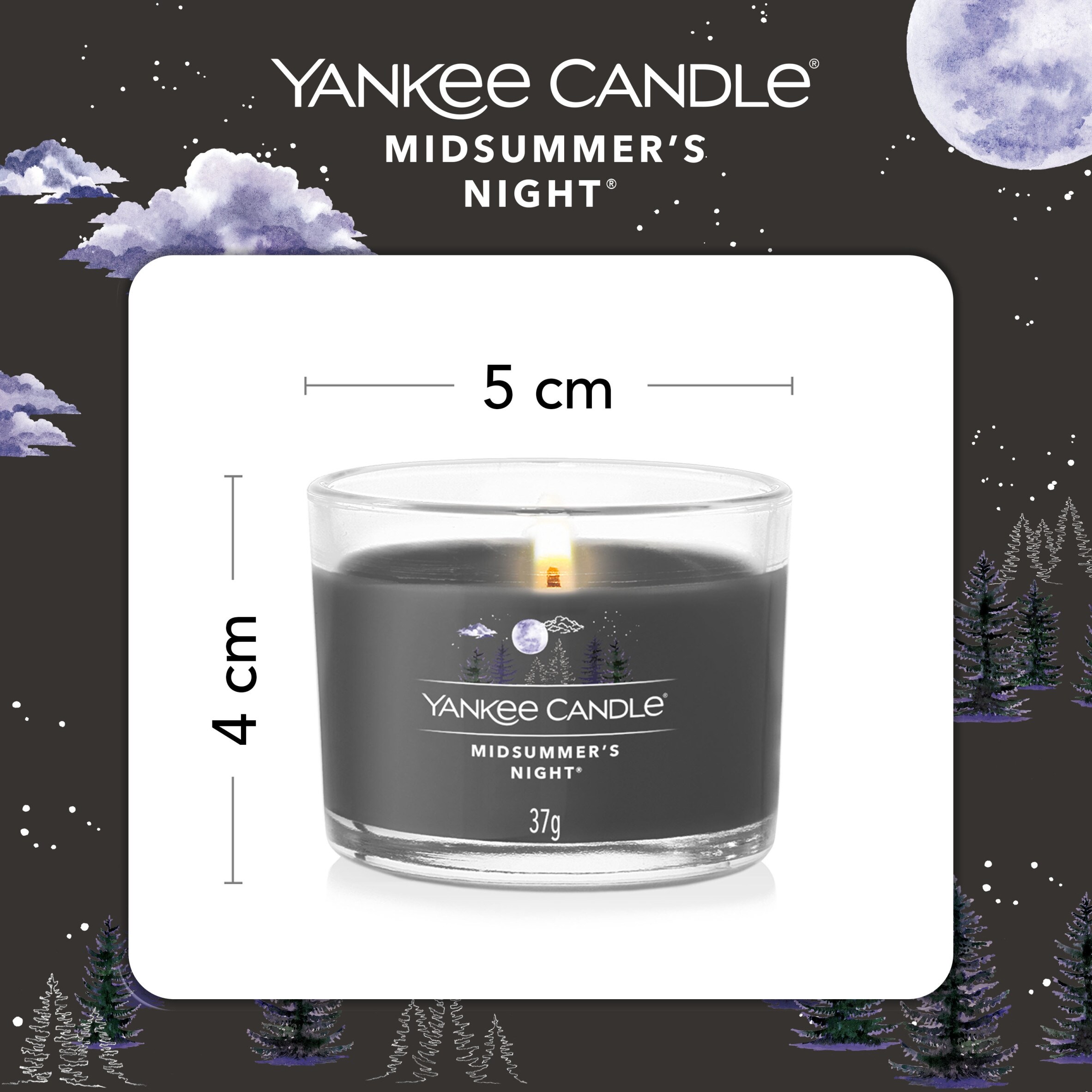 Yankee Candle Signature Midsummer's Night Mini Filled Votive 3 x 37g thumbnail 3