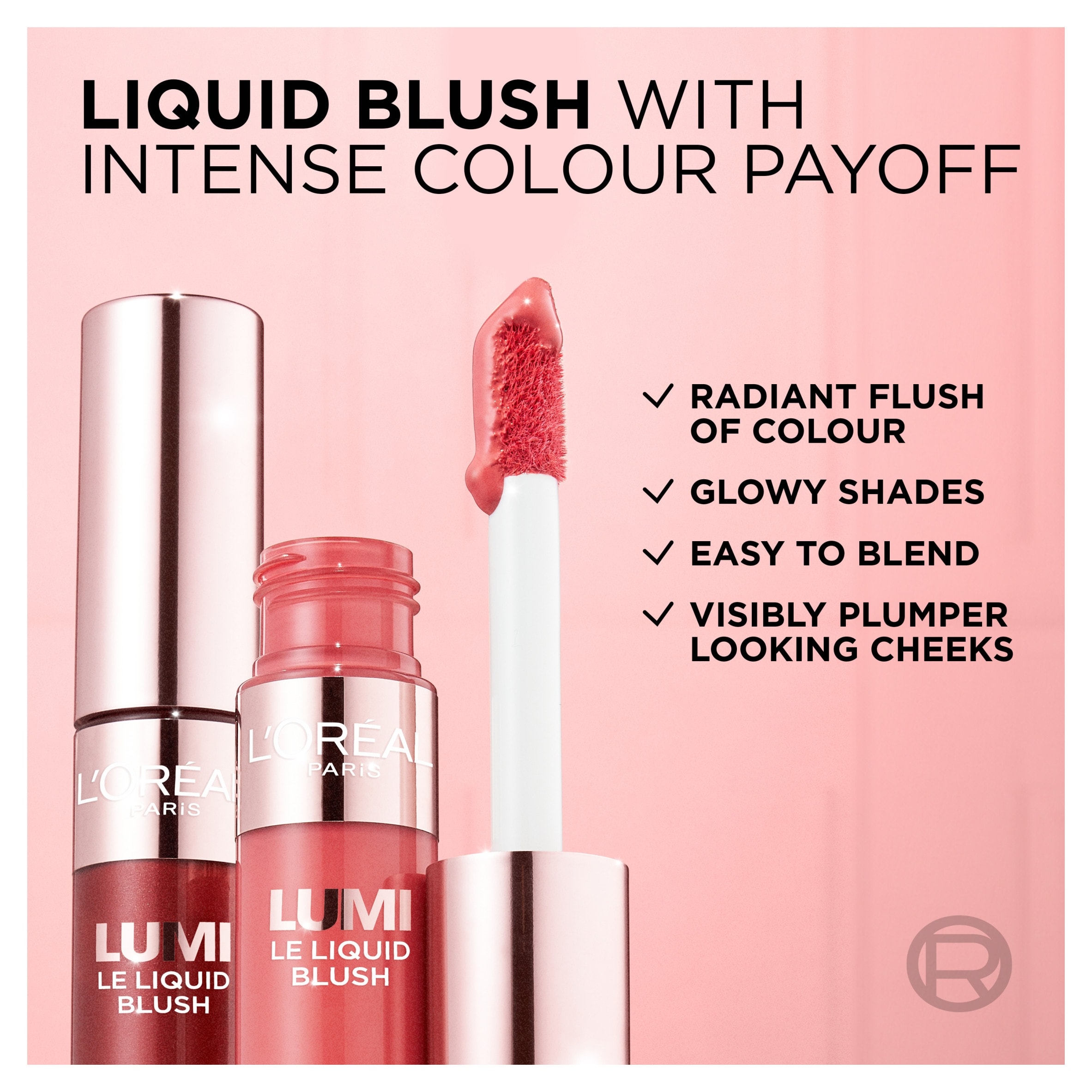 L'Oreal Paris Lumi Le Liquid Blush, 627 Glowy Warm Peach, 11ml thumbnail 3