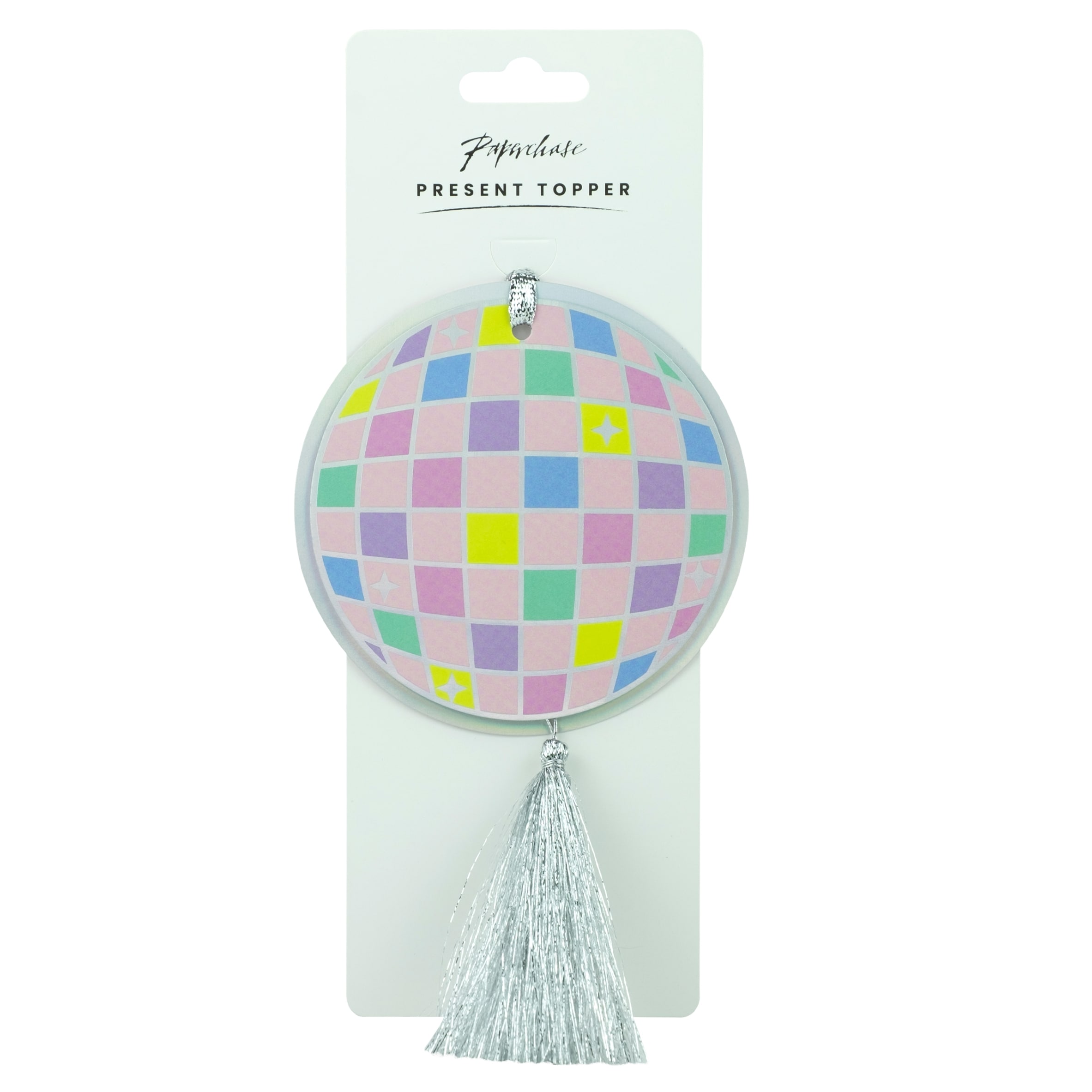 Paperchase Disco Ball present topper
