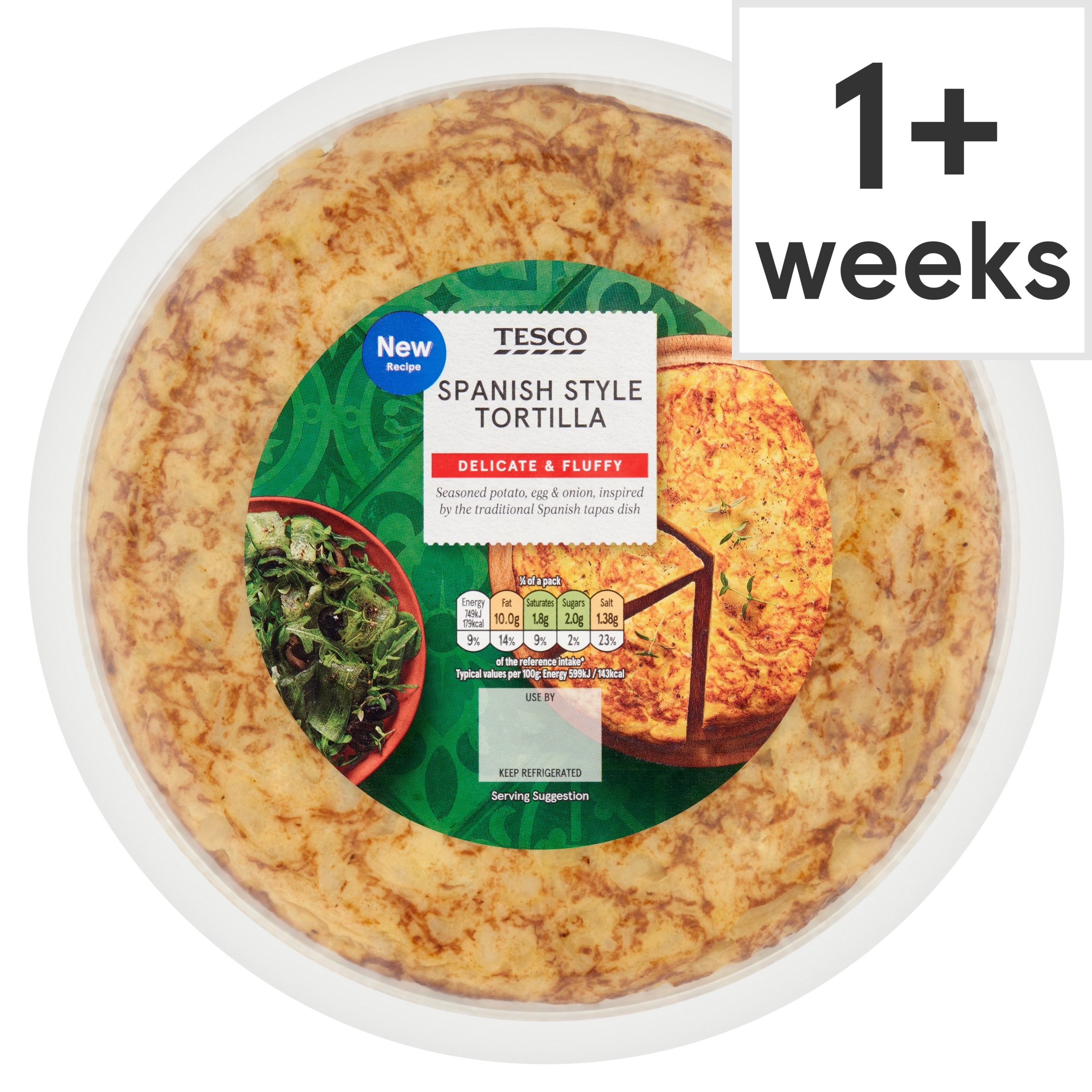 Tesco Spanish Style Tortilla 500g