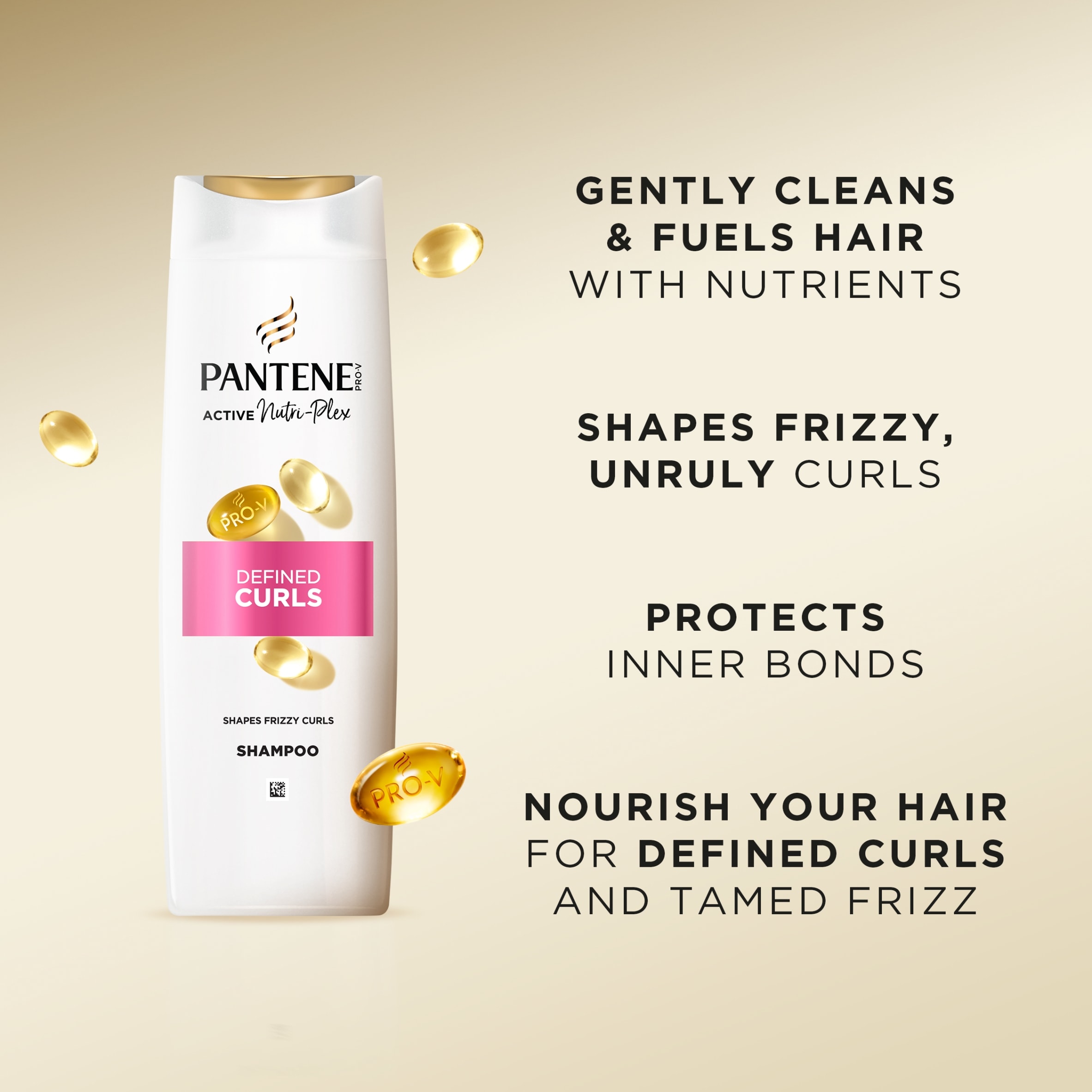 PANTENE ACTIVE NUTRI-PLEX DEFINED CURLS SHAMPOO 500ML thumbnail 3