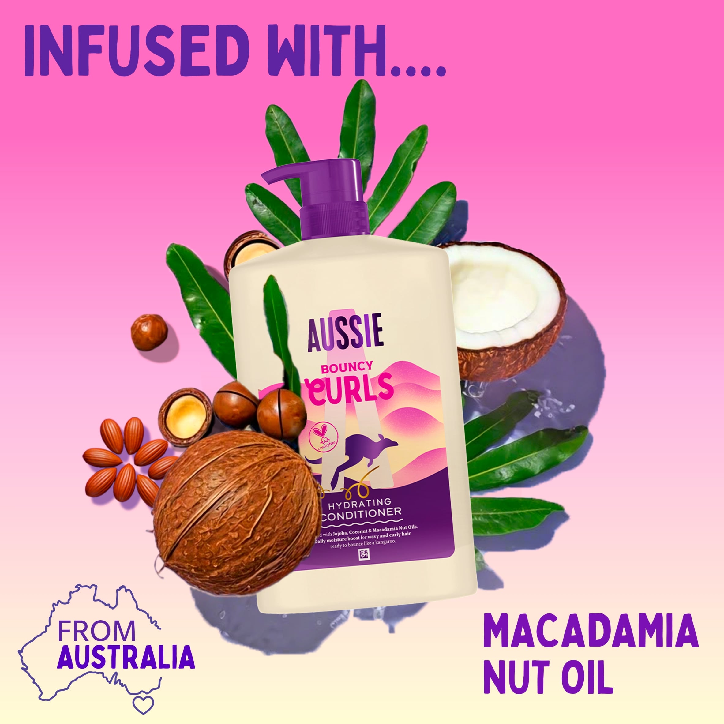 Aussie Bouncy Curls Hydrating Conditioner 275ml thumbnail 4