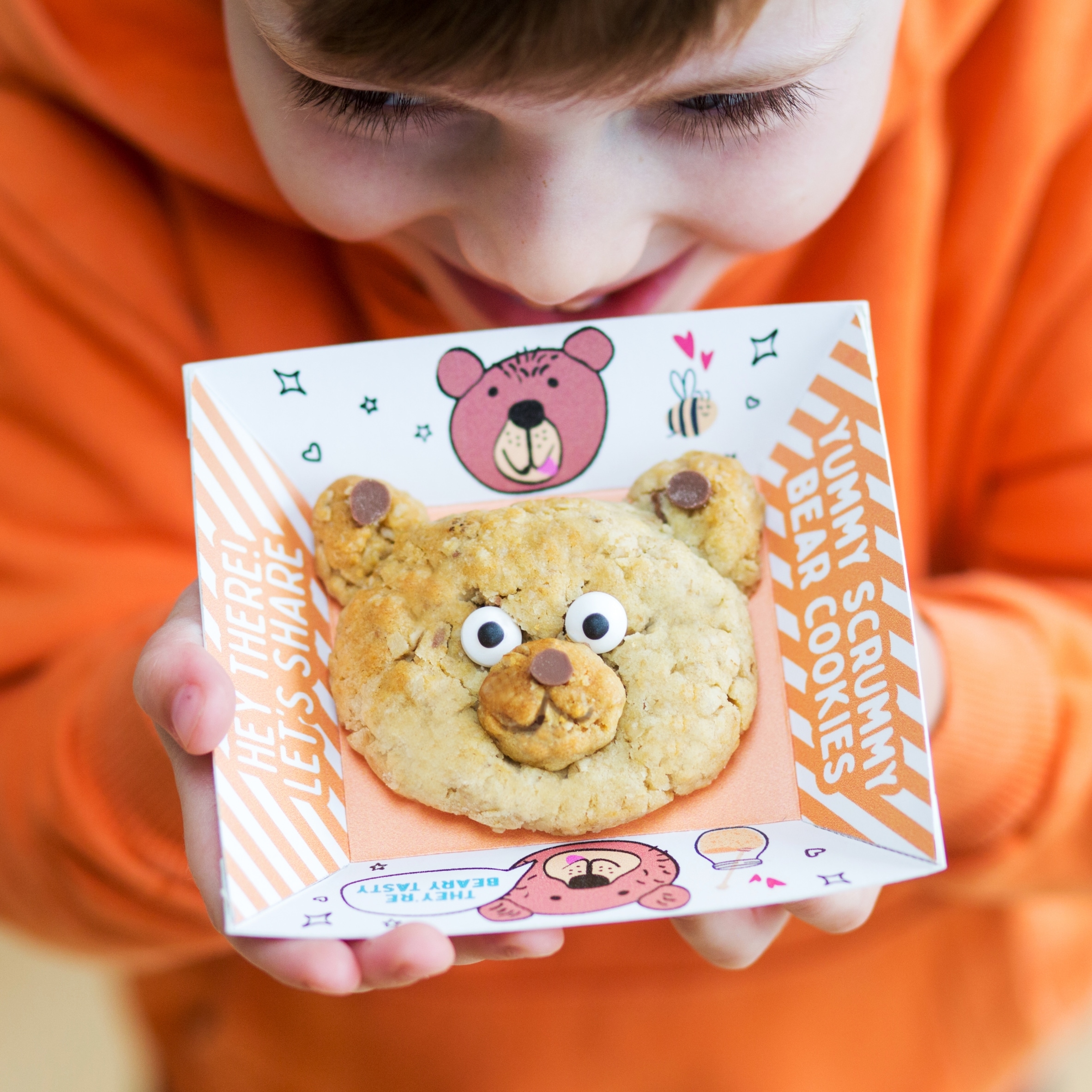 Craft & Crumb Teddy Bear Cookies Bake & Craft Kit 255g thumbnail 3