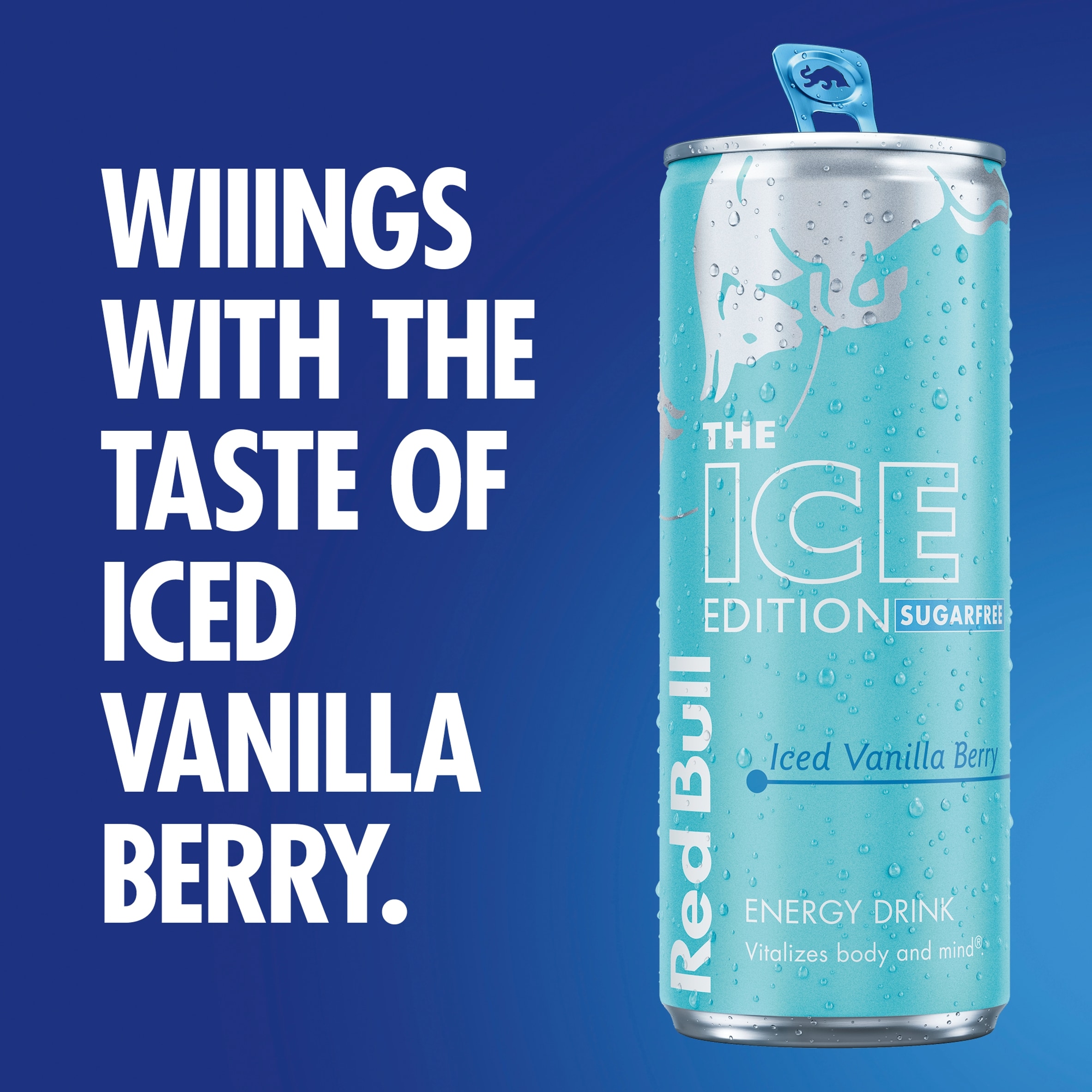 Red Bull Sugar Free Ice Edition Energy Drink 473ml thumbnail 2