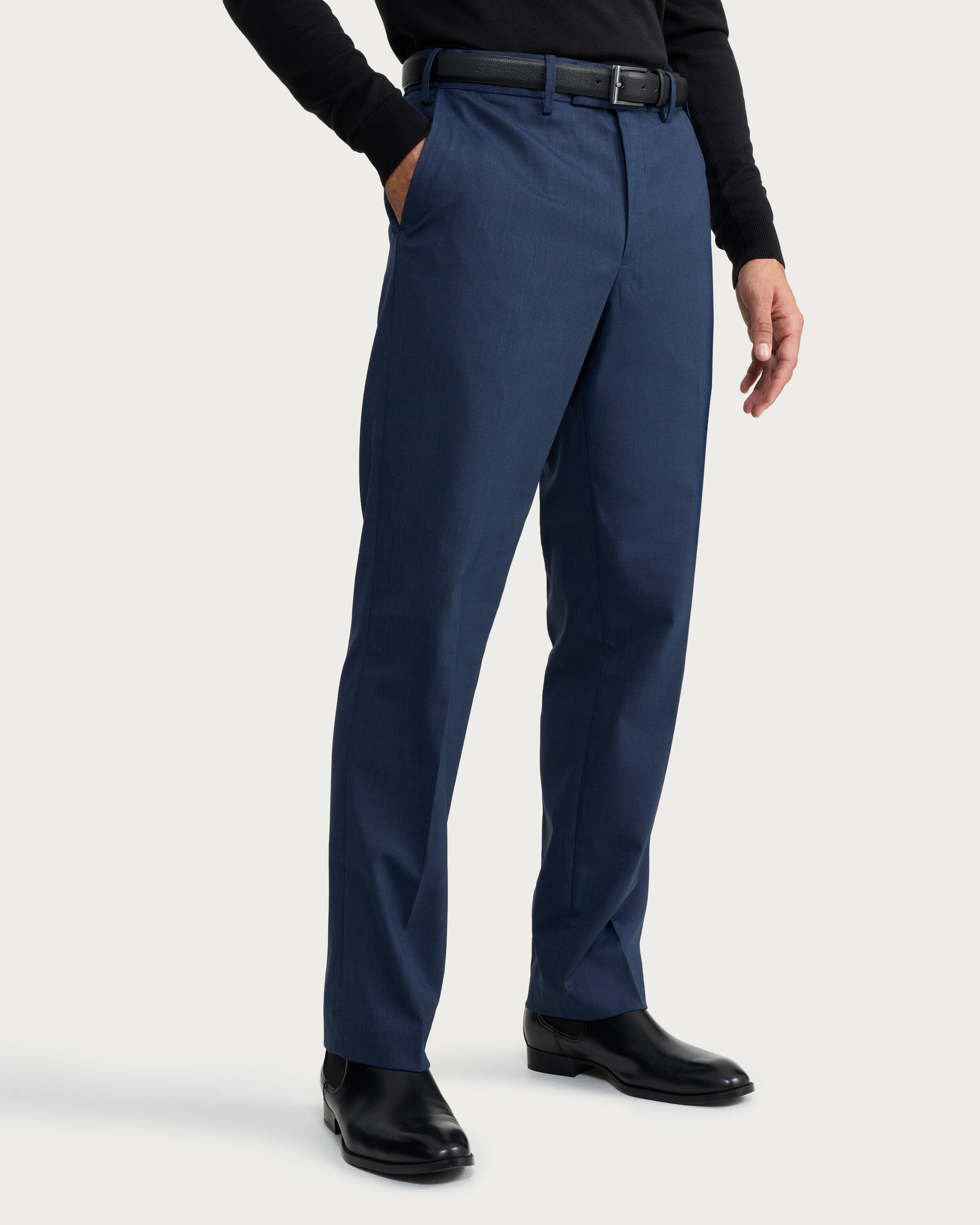 F&F Tailored Formal Trousers in Navy thumbnail 2