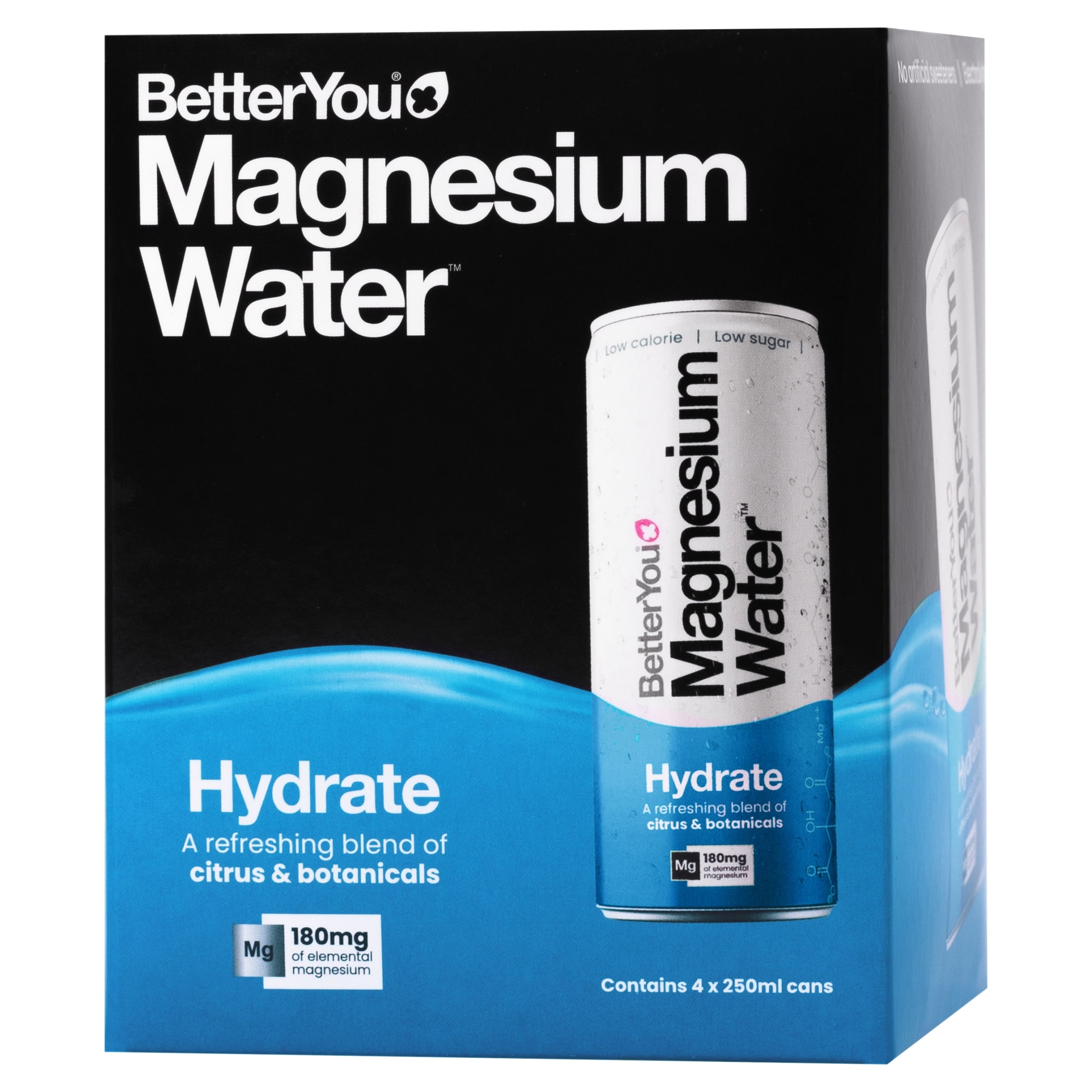 BetterYou Magnesium Water Hydrate 4 x 250ml