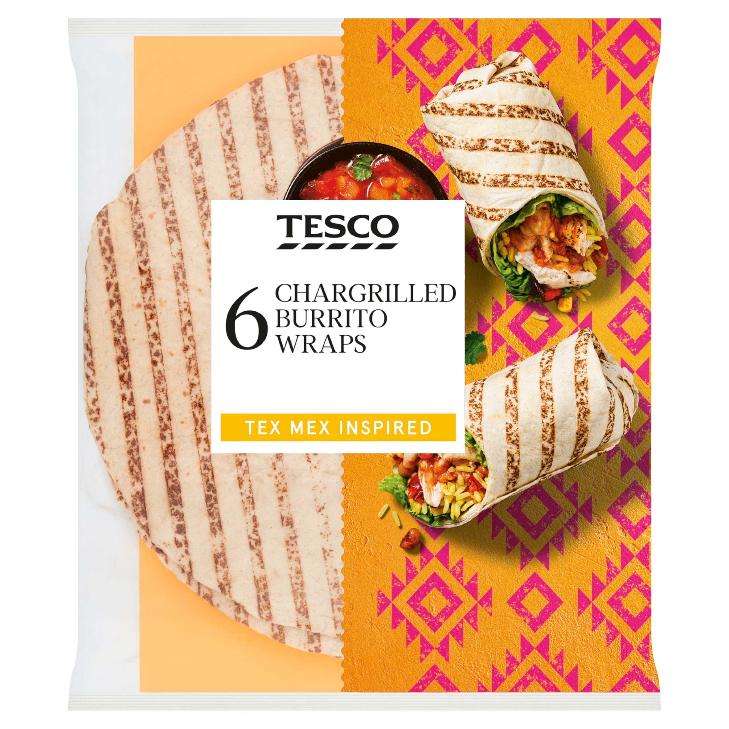 Tesco 6 Burrito Wraps