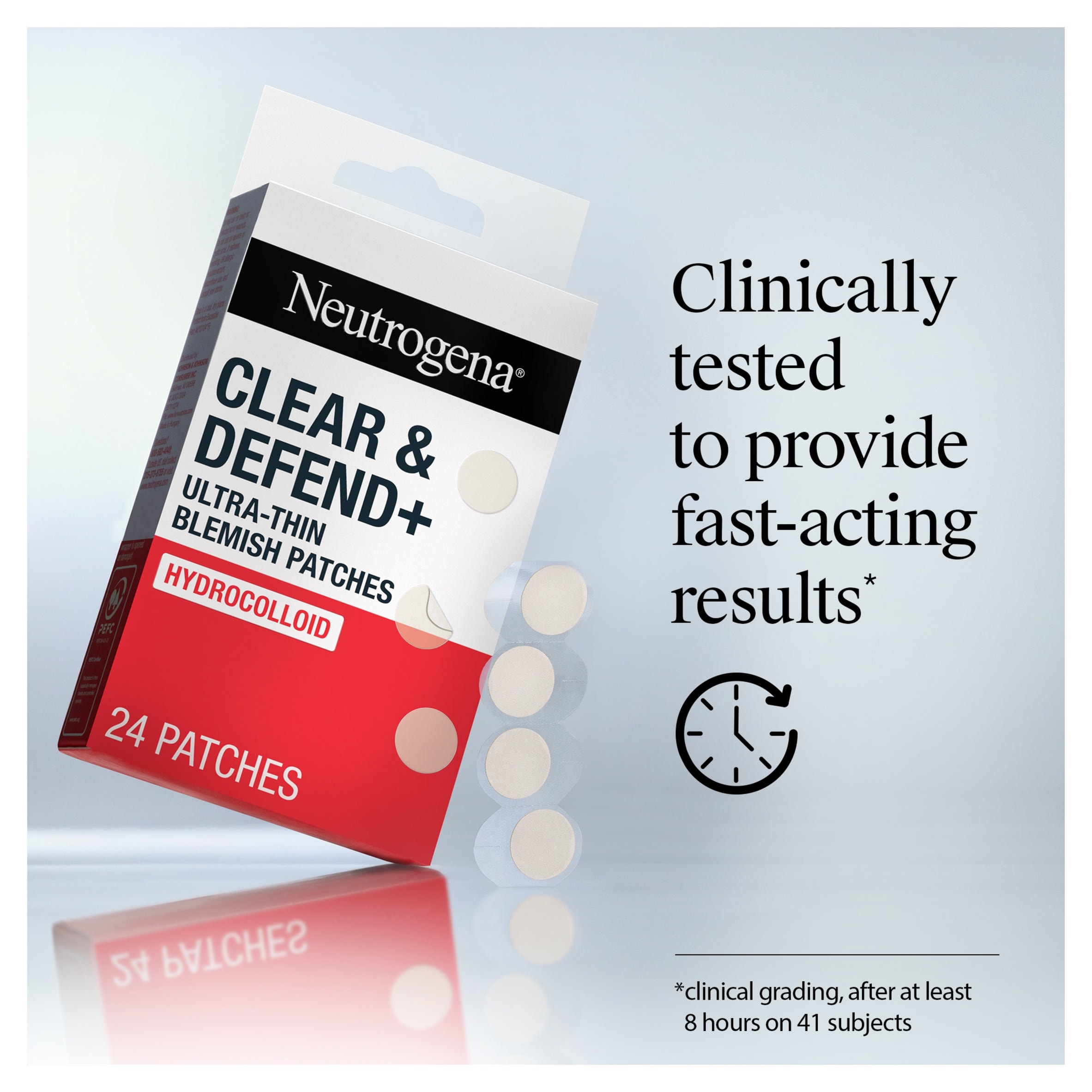 Neutrogena Clear & Defend+ Ultra-Thin Blemish Patches 24s thumbnail 3