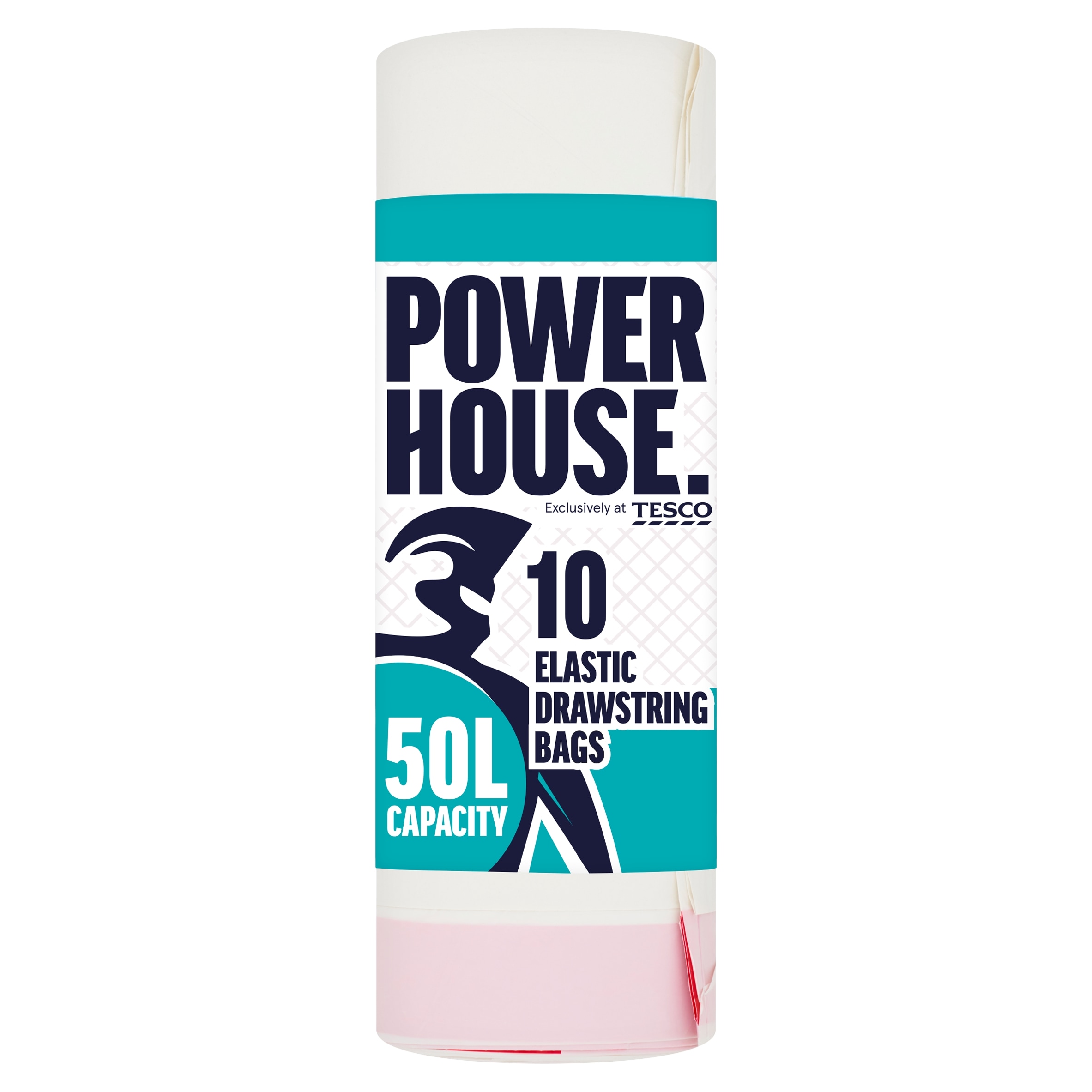 Powerhouse 10 Super Tough Bin Liners 50L
