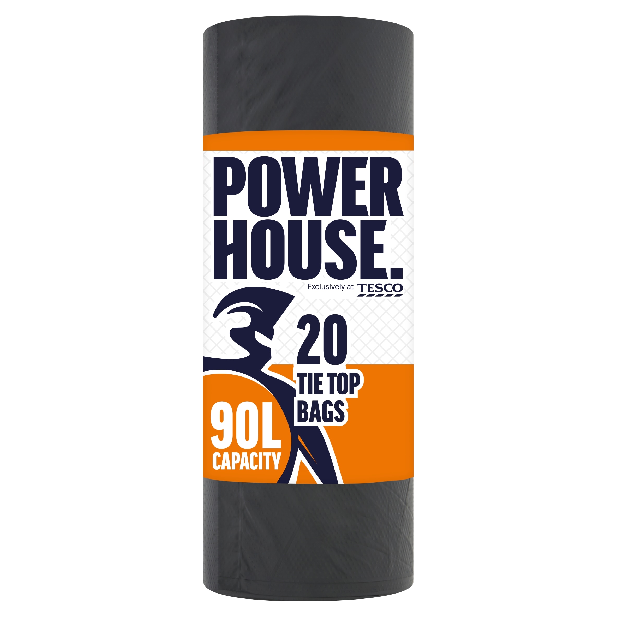Powerhouse 20 Tie Top Refuse Bags 90L