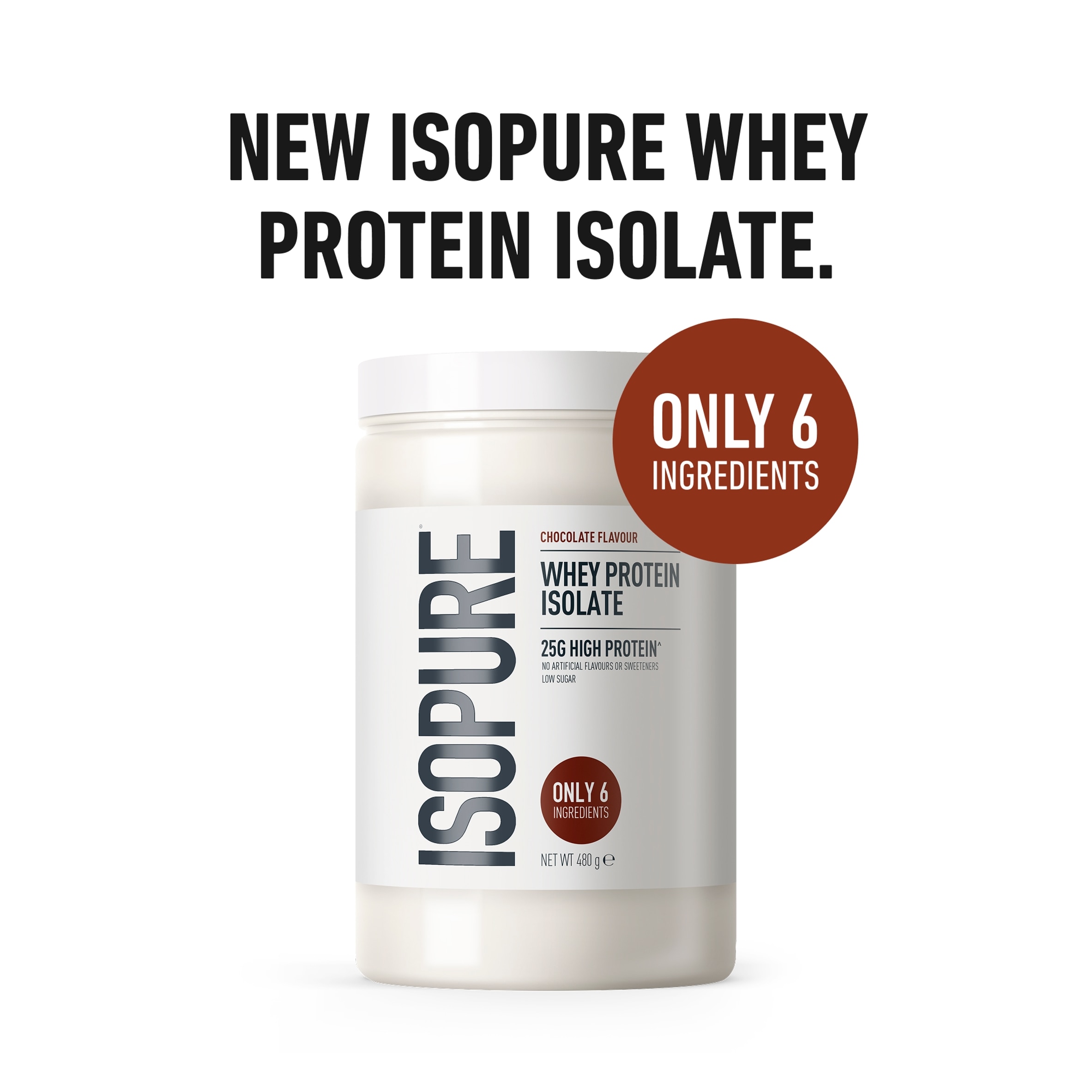 Isopure Whey Protein Isolate Chocolate 480g thumbnail 3