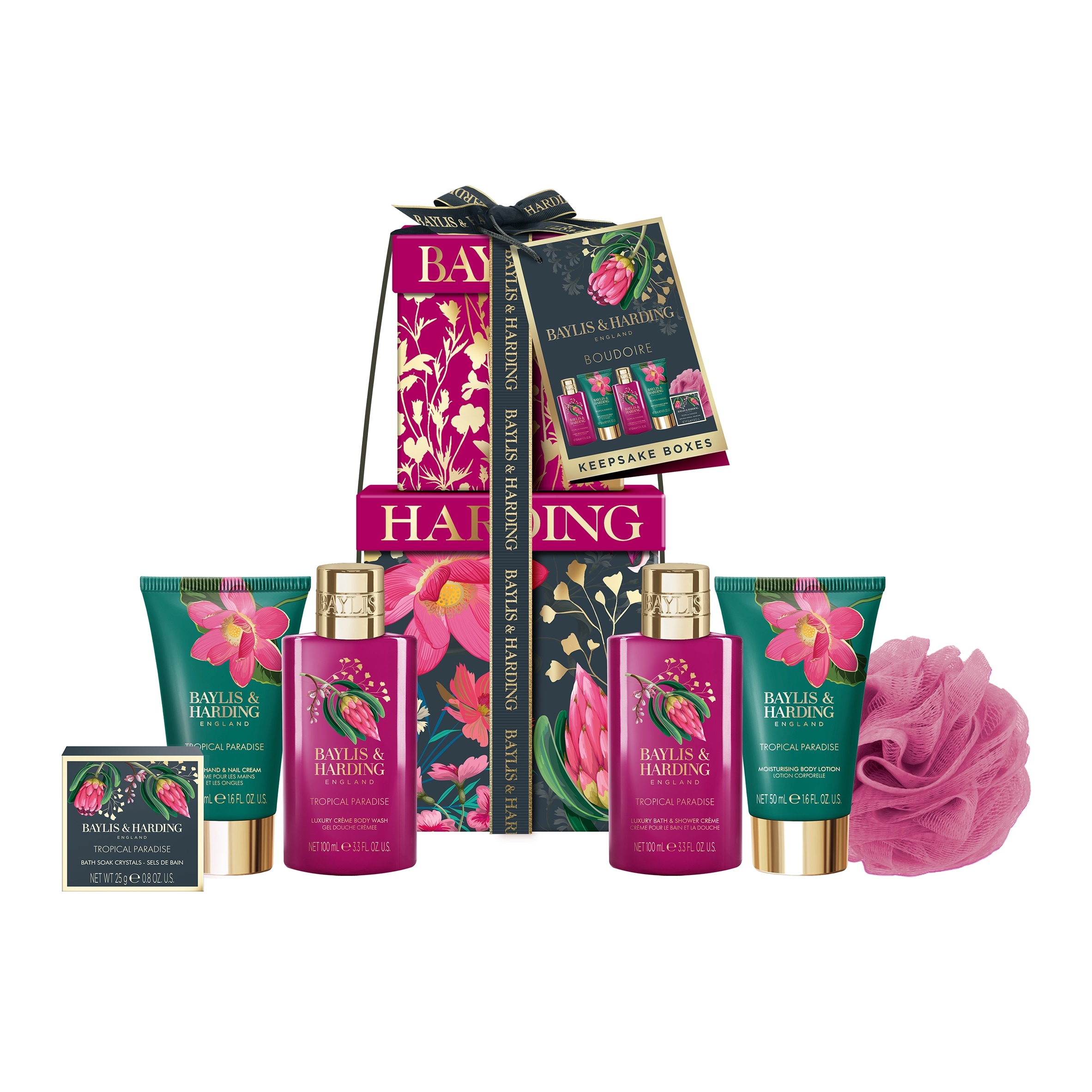 Baylis & Harding Boudoire Keepsake Boxes Gift Set thumbnail 2