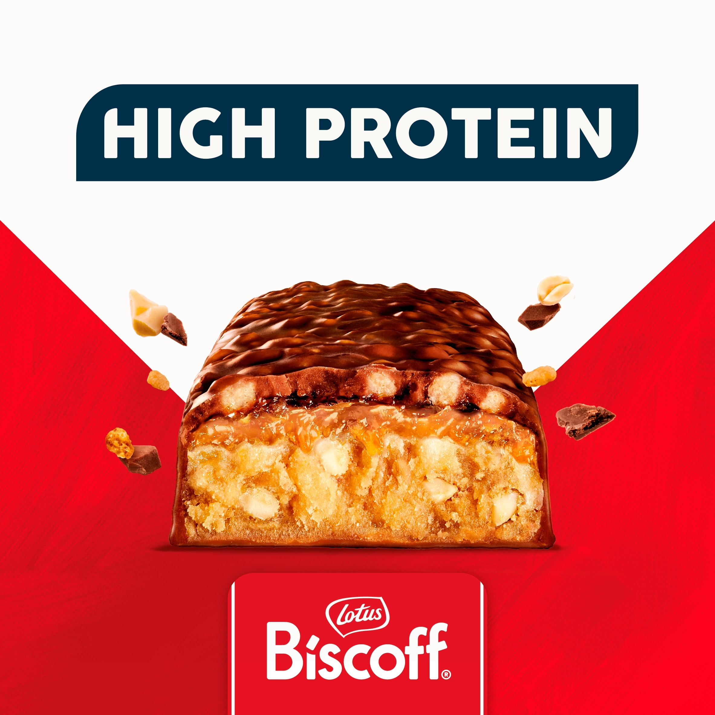 Trek High Protein Lotus Biscoff 3X44g thumbnail 3