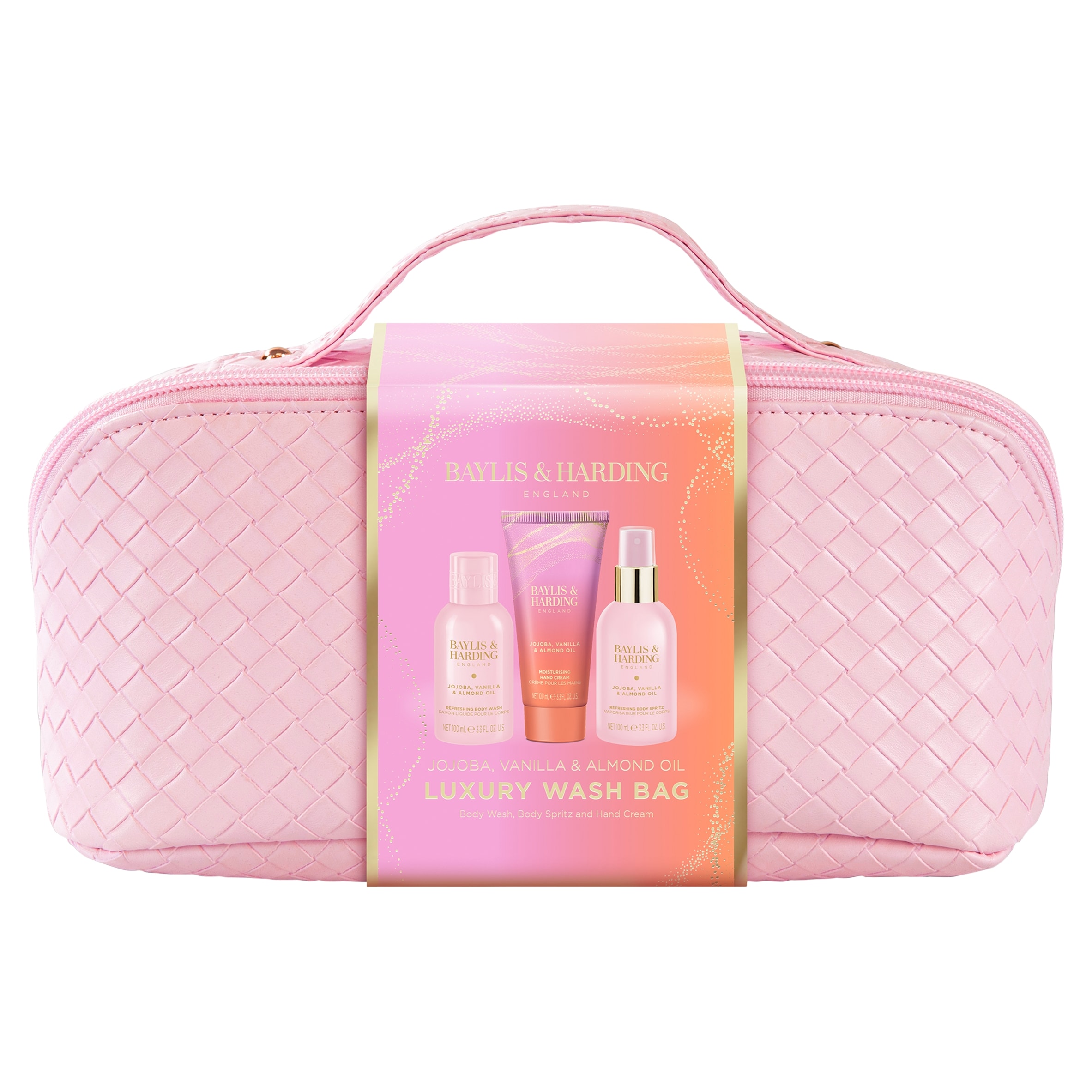 Baylis & Harding Jojoba, Vanilla & Almond Oil Luxury Wash Bag Gift Set