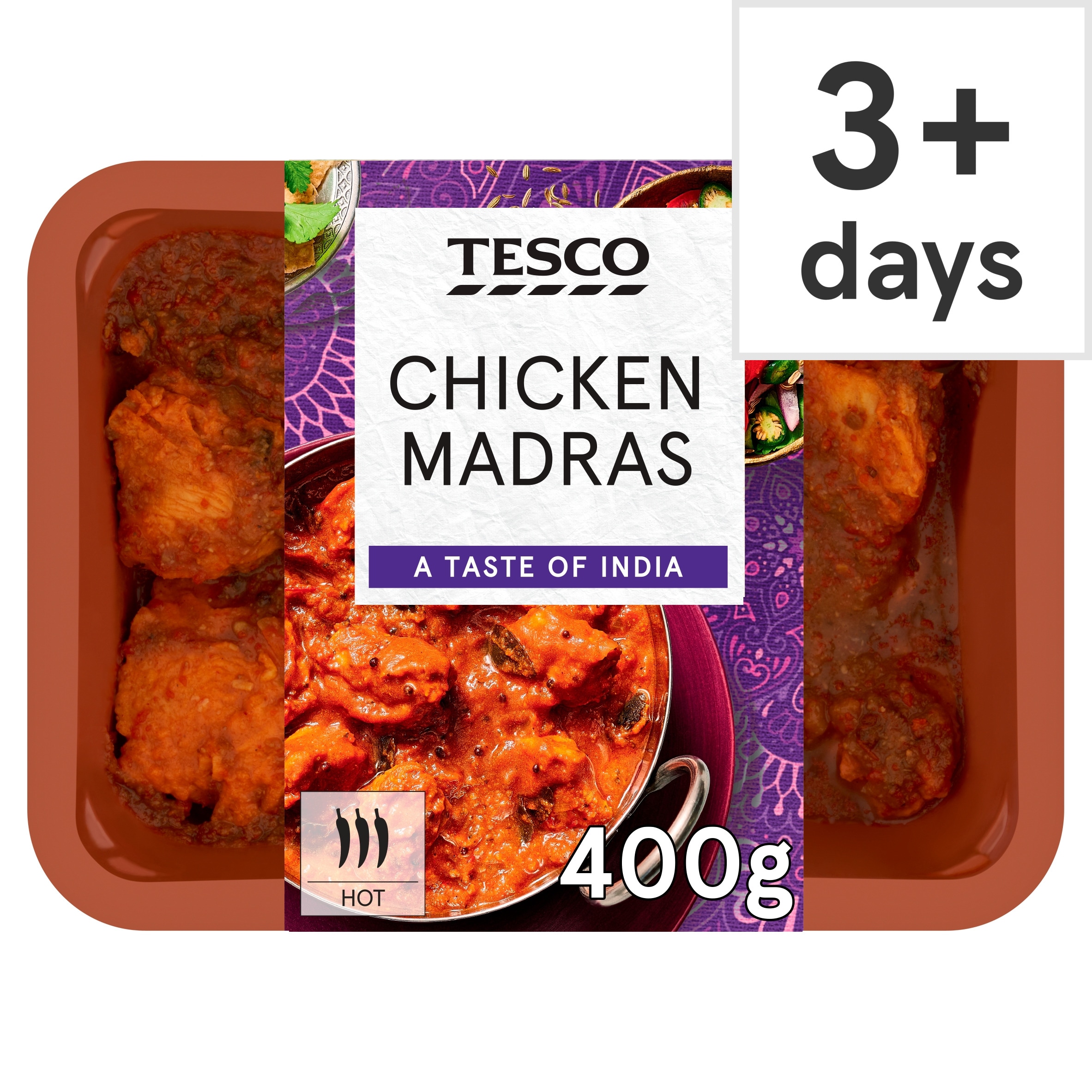 Tesco Chicken Madras 400g
