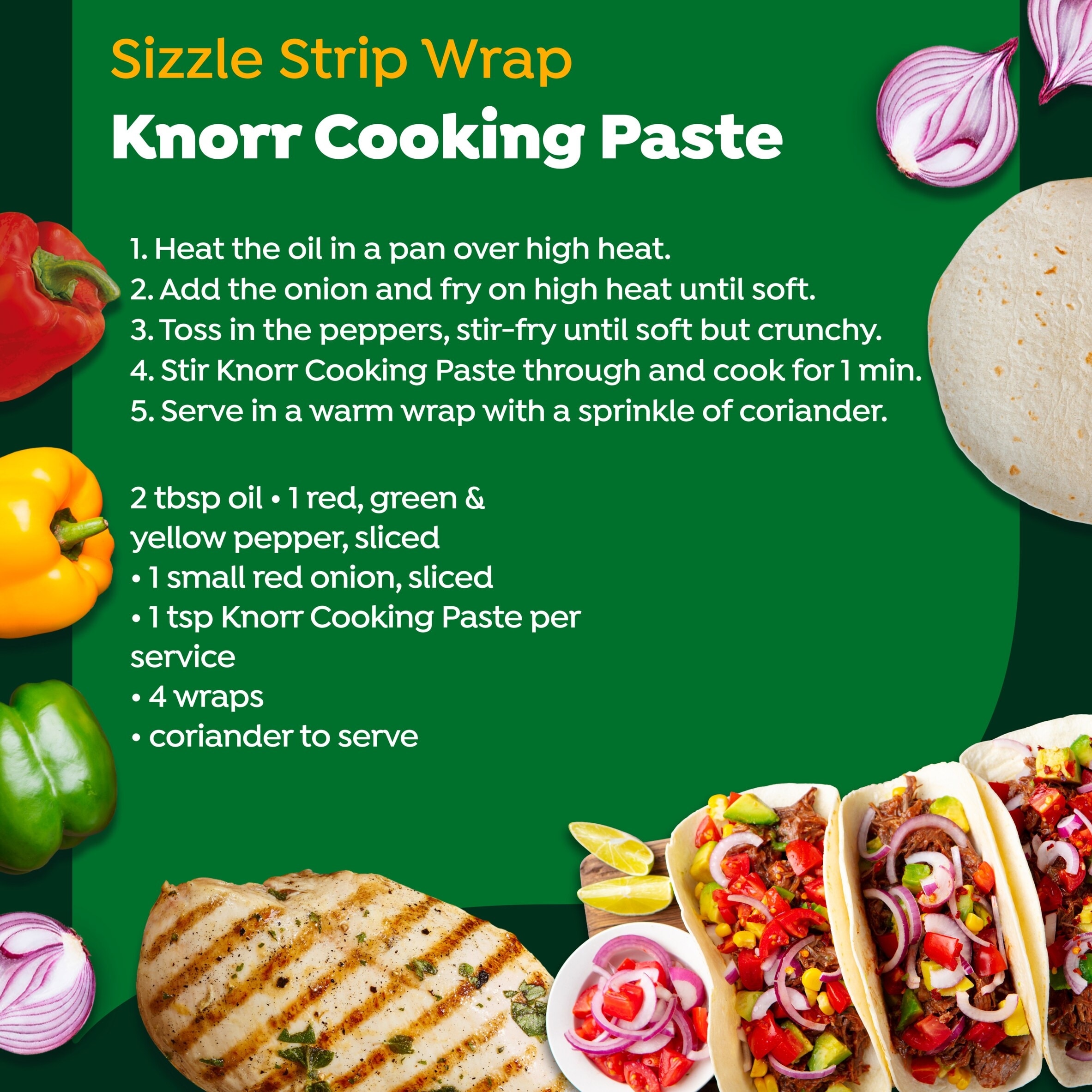 Knorr Smoked Chili & Lime Cooking Paste 165g thumbnail 3