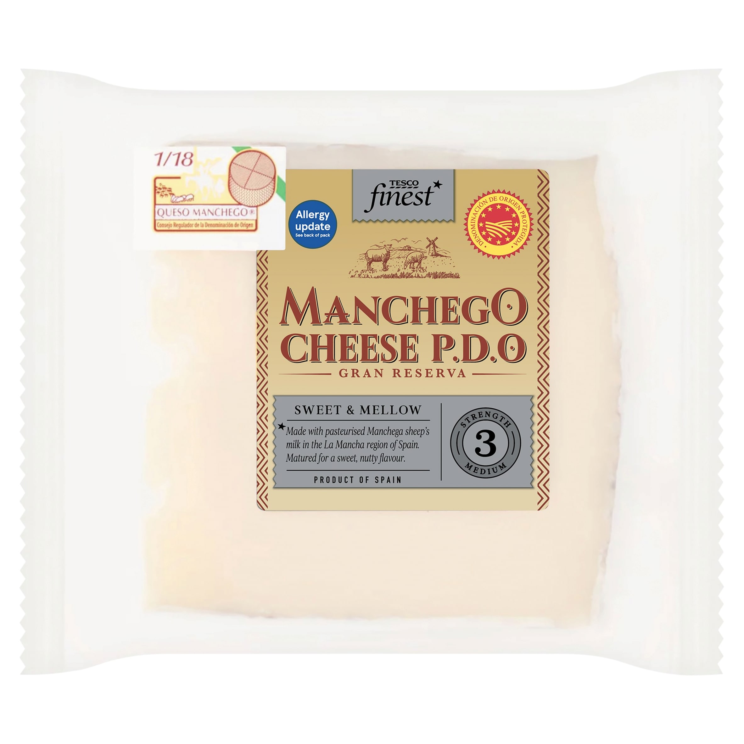 Tesco Finest Manchego Cheese 175g