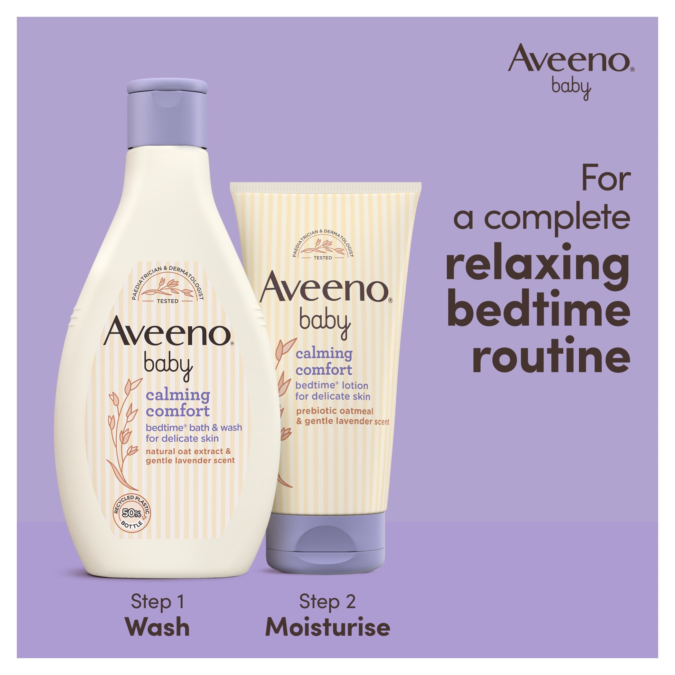 Aveeno Baby Calming Comfort Wash 400ml thumbnail 4
