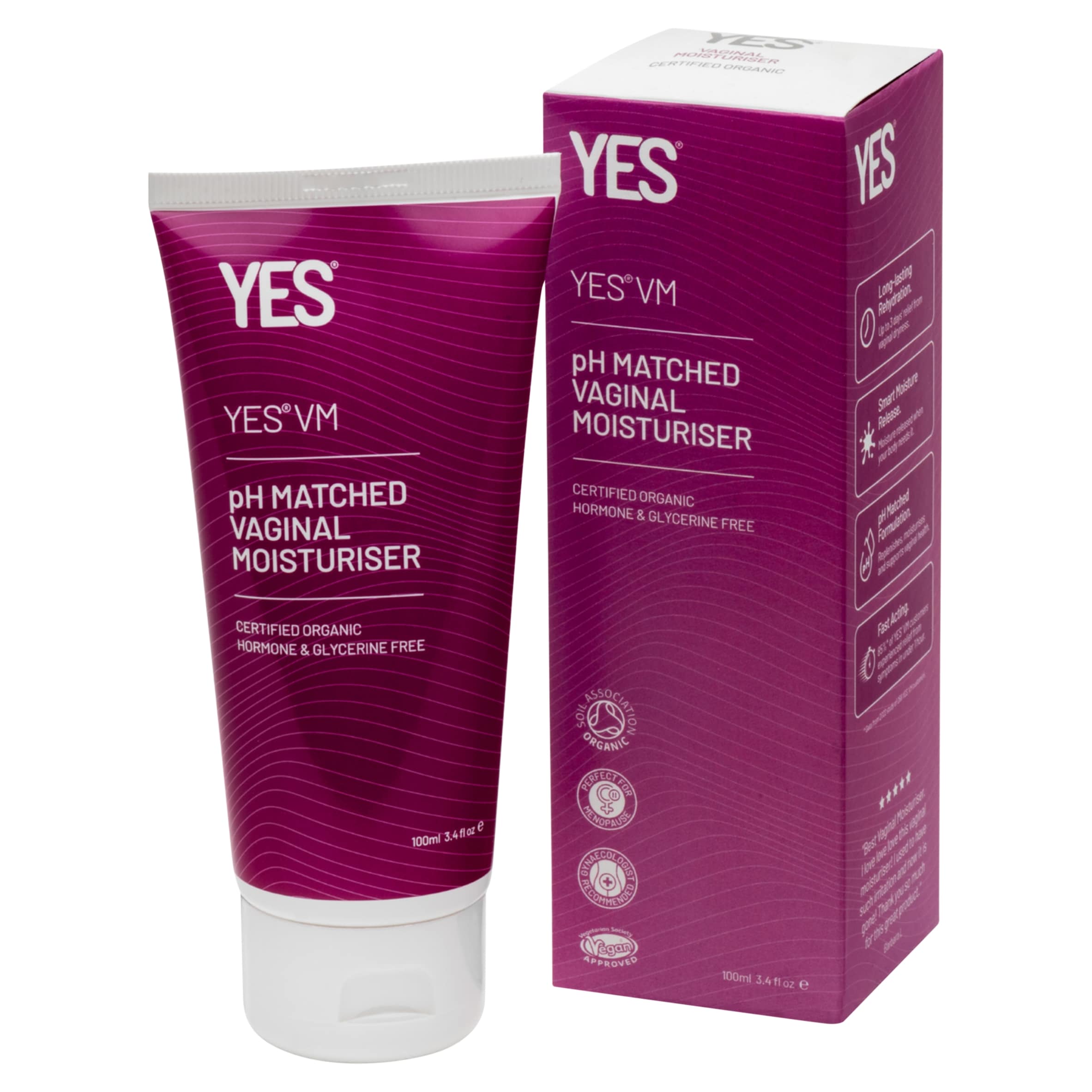 YES VM pH Matched Vaginal Moisturiser 100ml thumbnail 2
