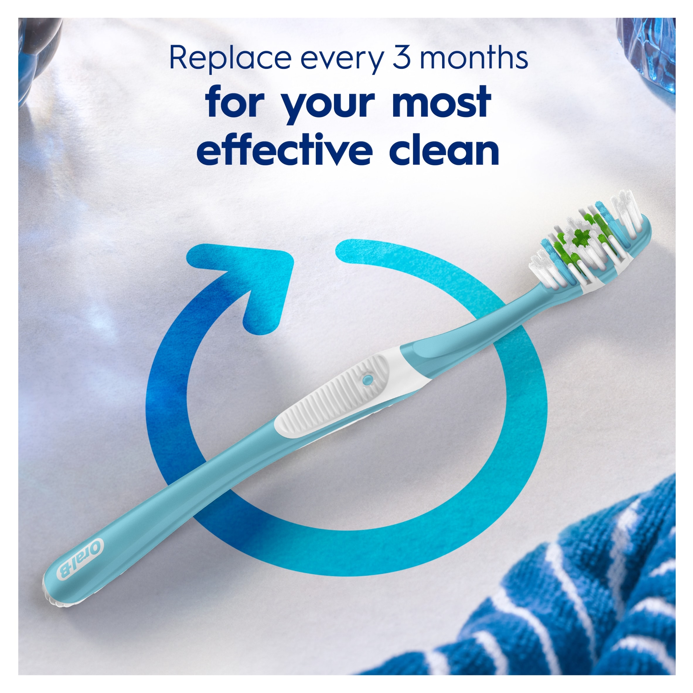 Oral-B Pro Clean Medium Manual Toothbrush thumbnail 5