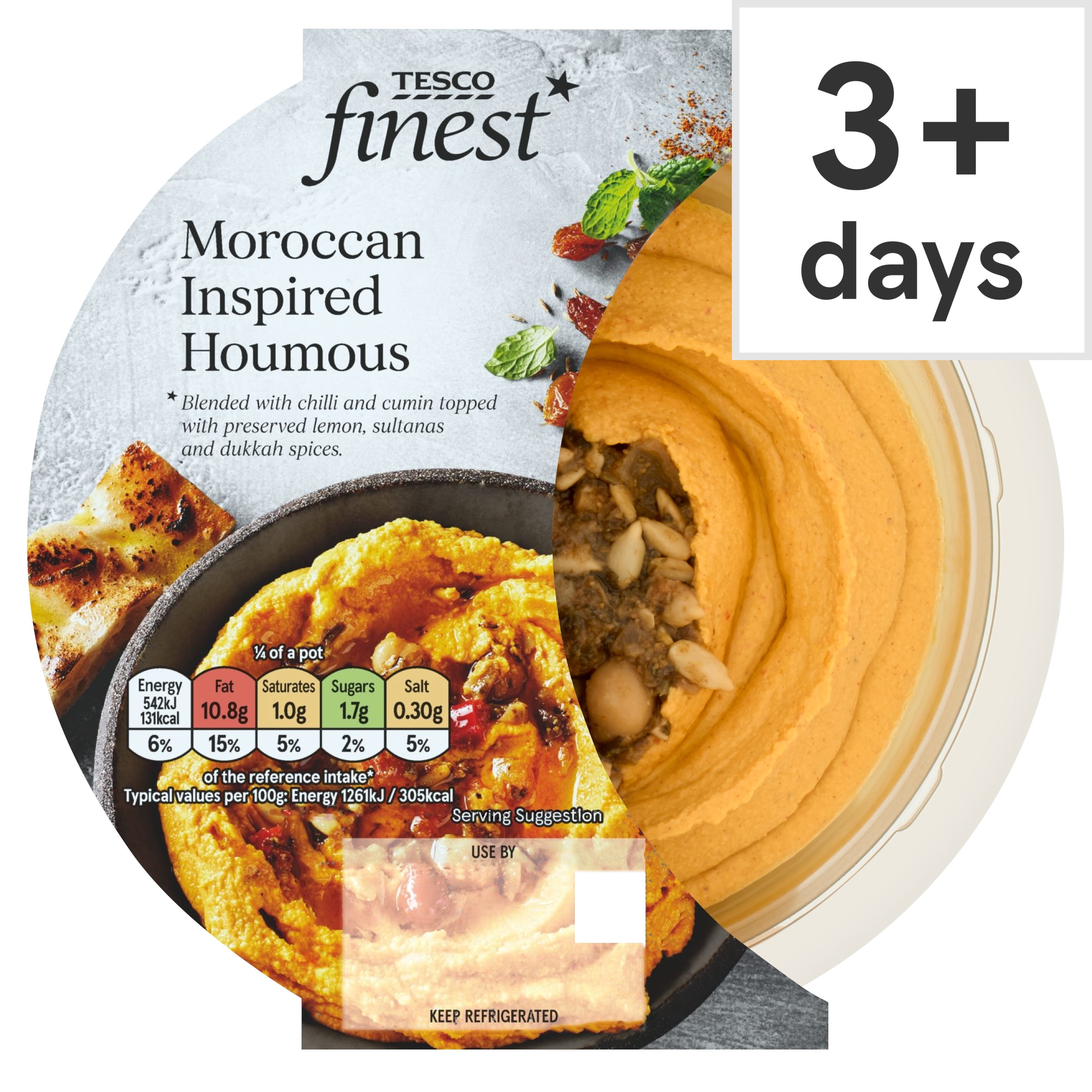 Tesco Finest Moroccan Inspired Houmous 170g