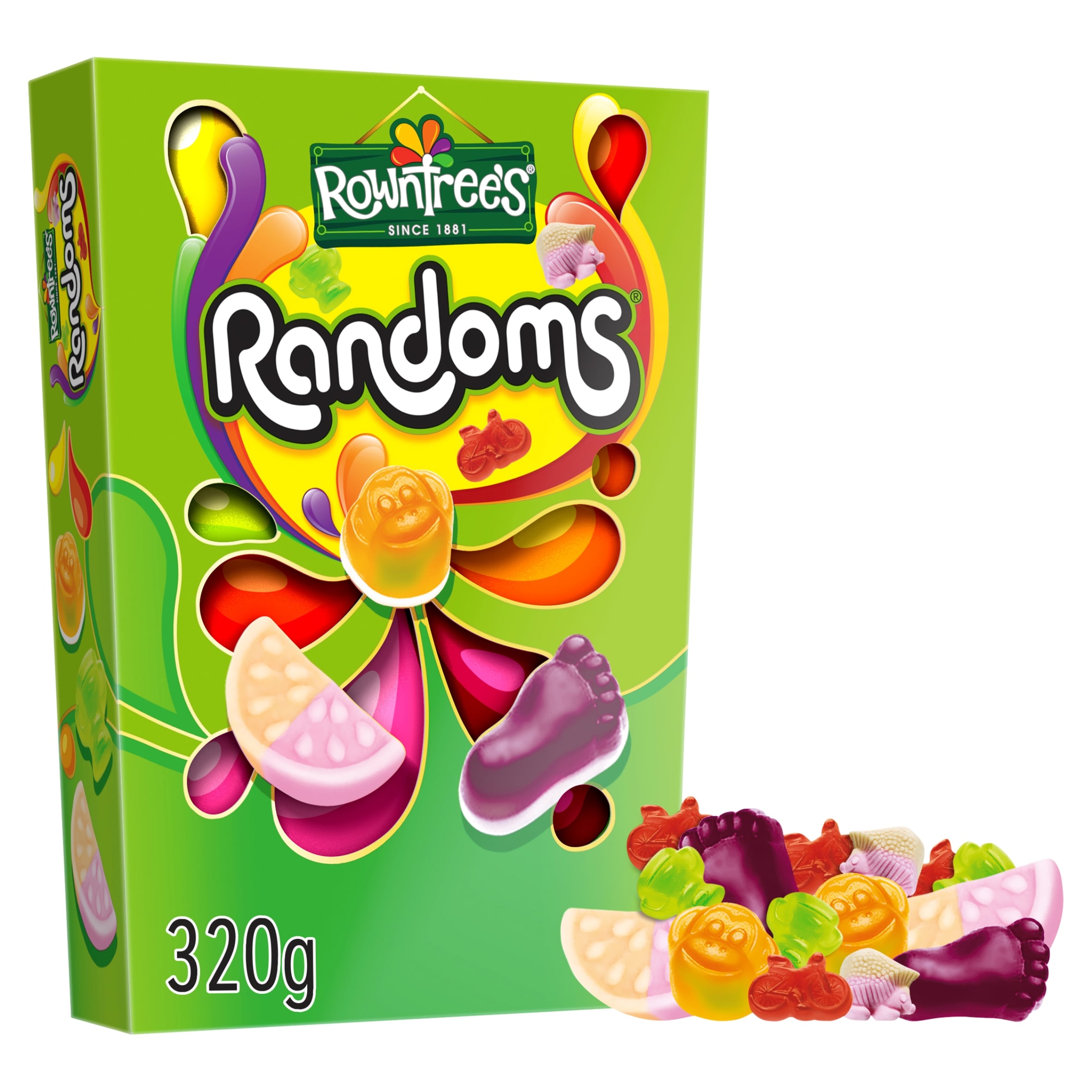 Rowntree's Randoms Sweets Carton 320g