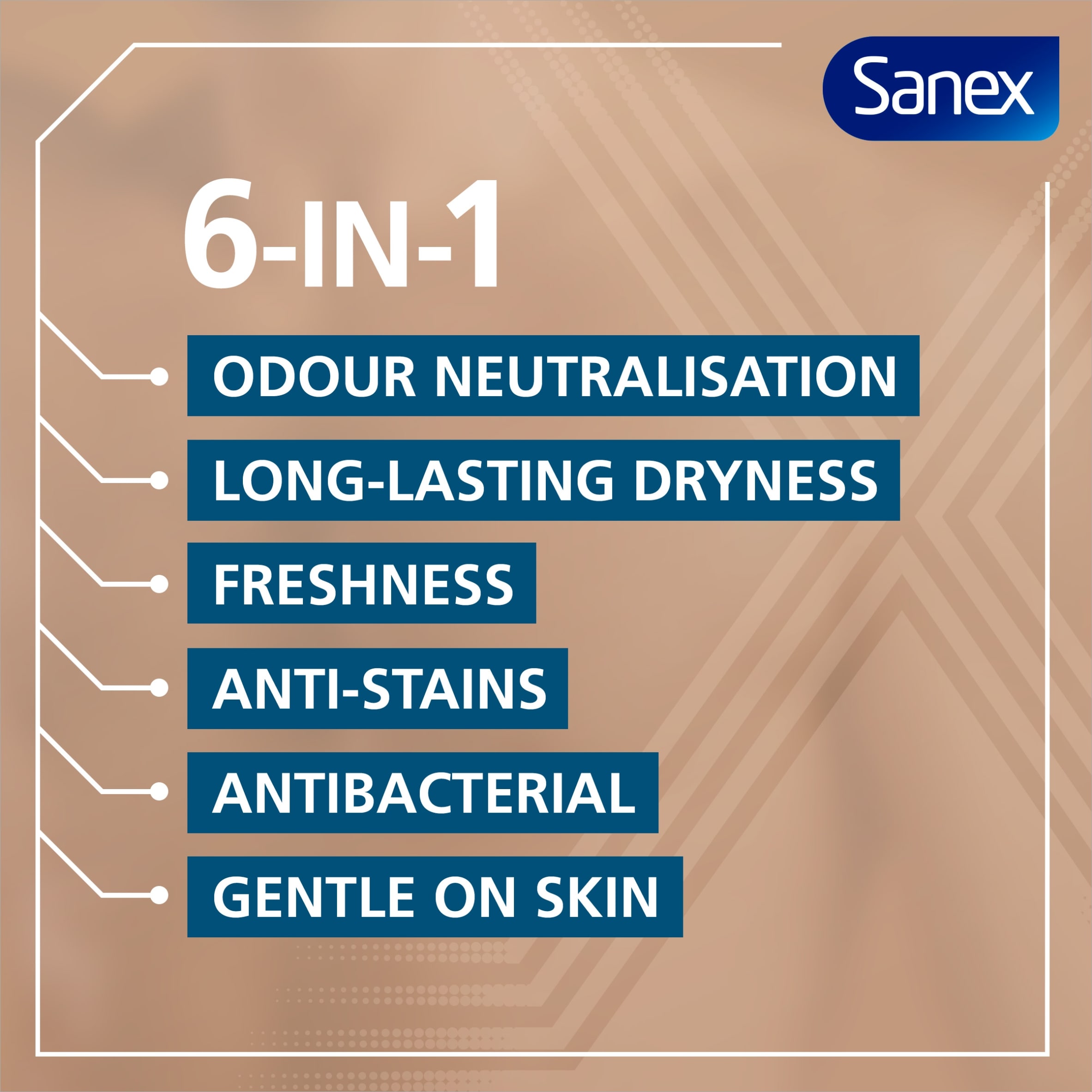 Sanex Men Active Control 72h Antiperspirant Roll-On Deodorant 50ml thumbnail 4