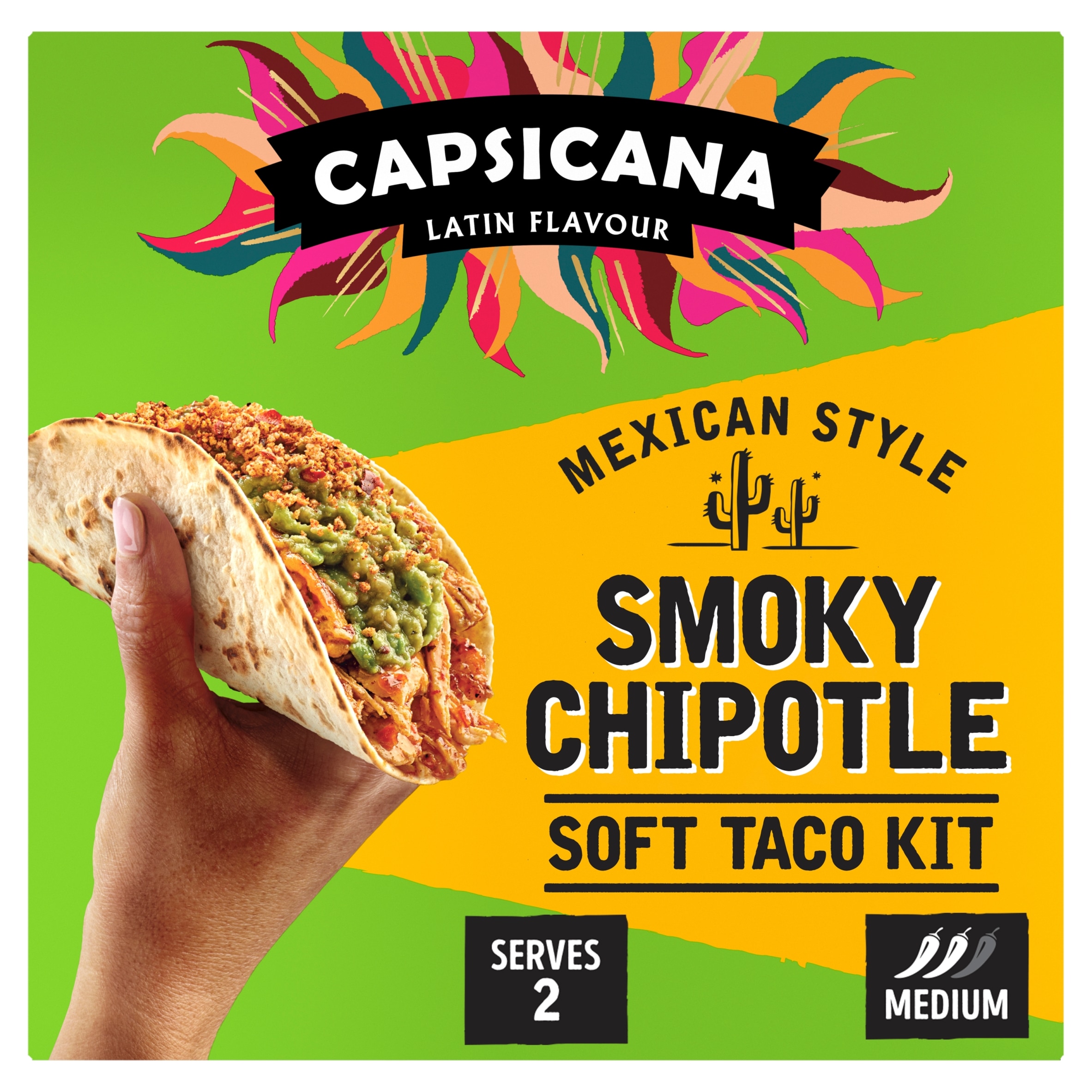 Capsicana Mexican Smoky Chipotle Taco Meal Kit 273g