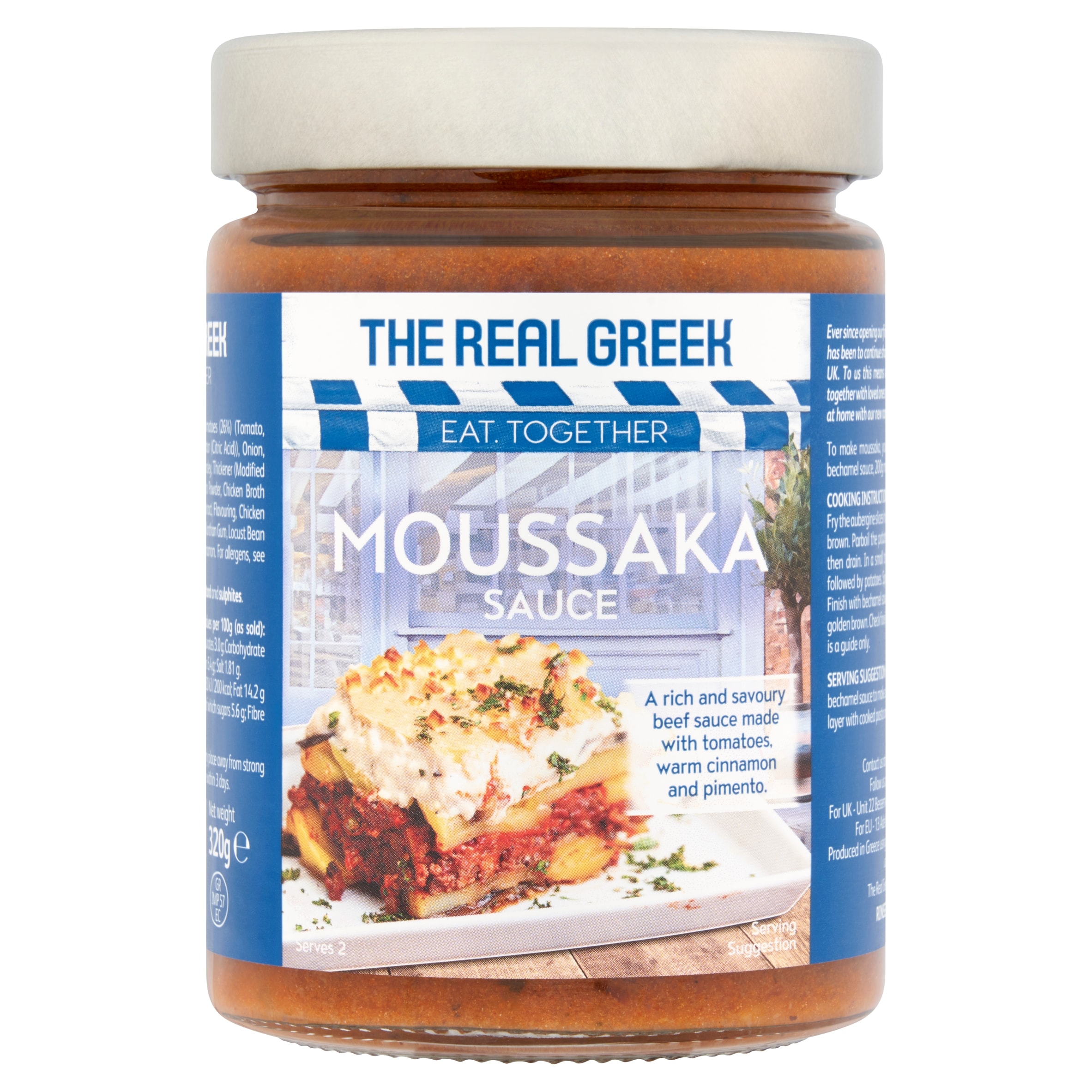 The Real Greek Moussaka Sauce 320g