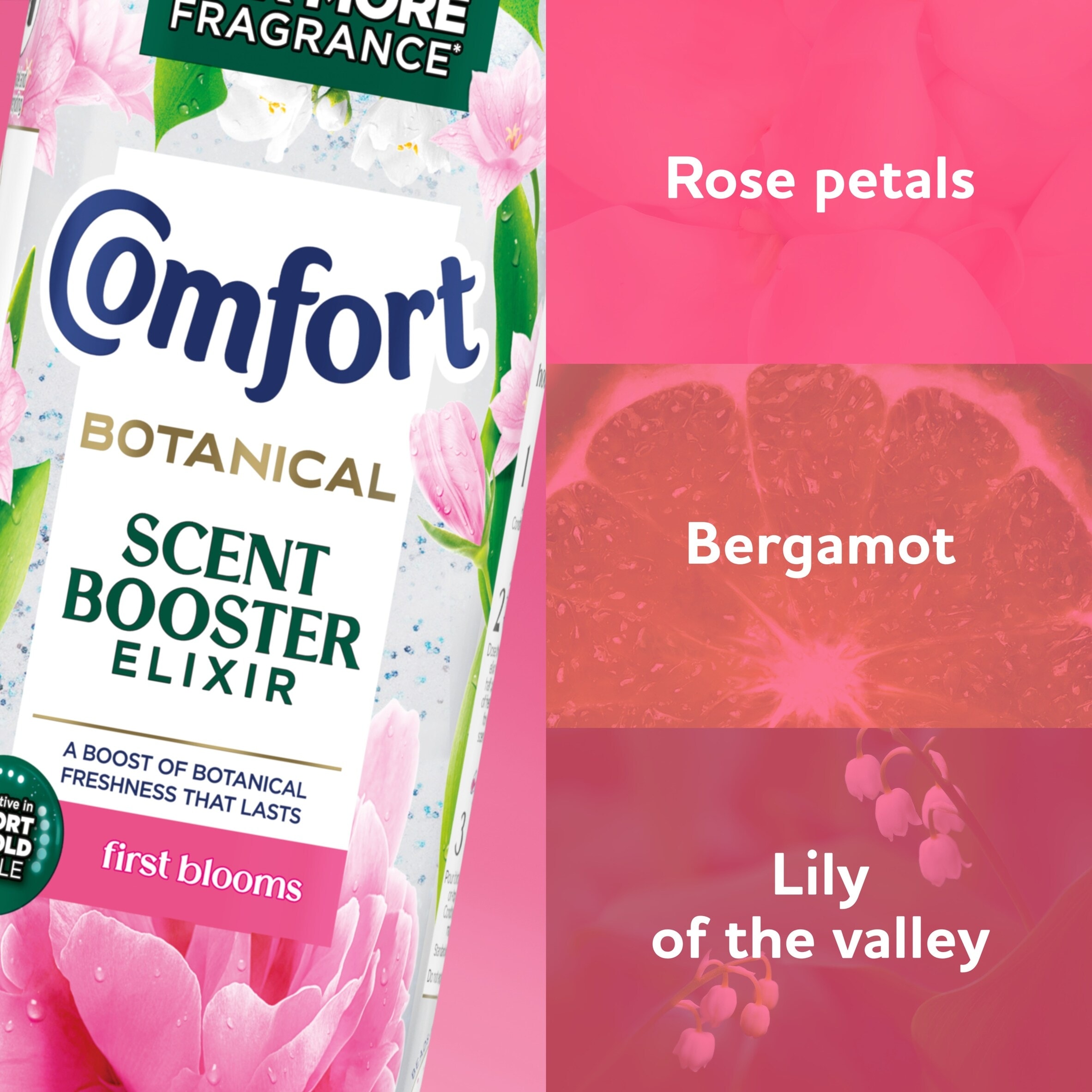 Comfort Botanicals Scent Booster Elixir First Blooms 736ml thumbnail 2