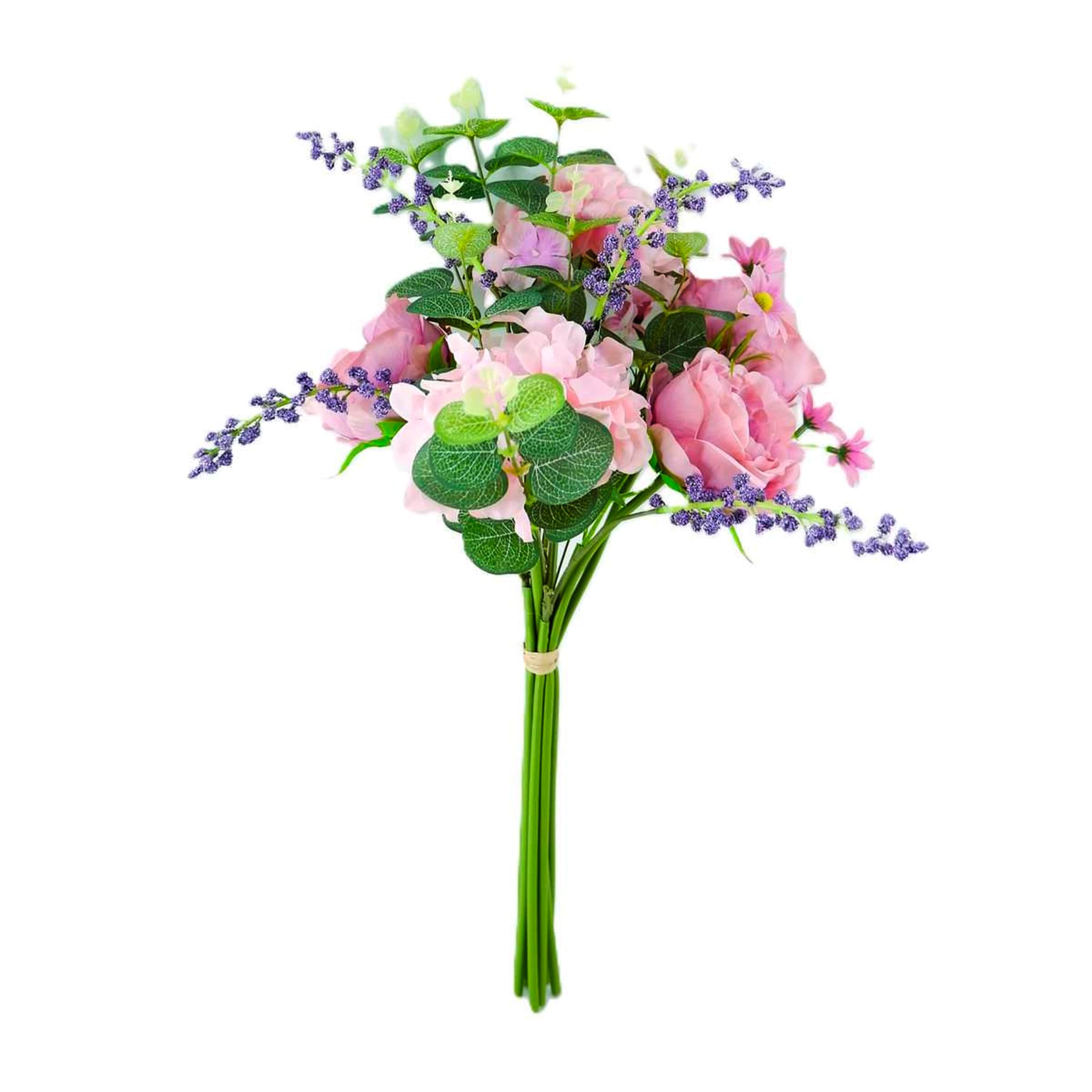 Bayswood Flora and Fern Pink Bouquet