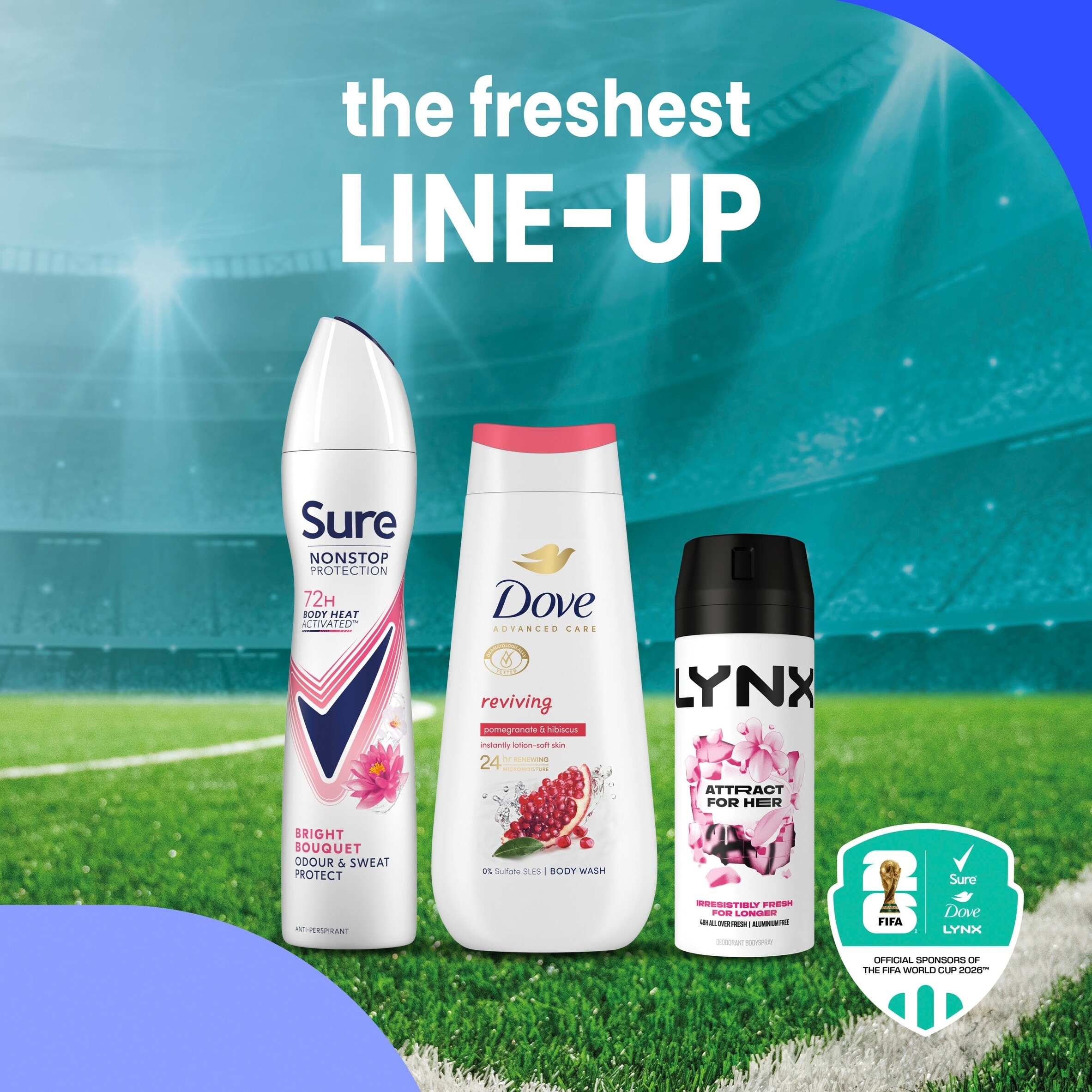 Sure Hydrate FIFA Freshest Line Up Waterbottle Gift Set For Her thumbnail 3