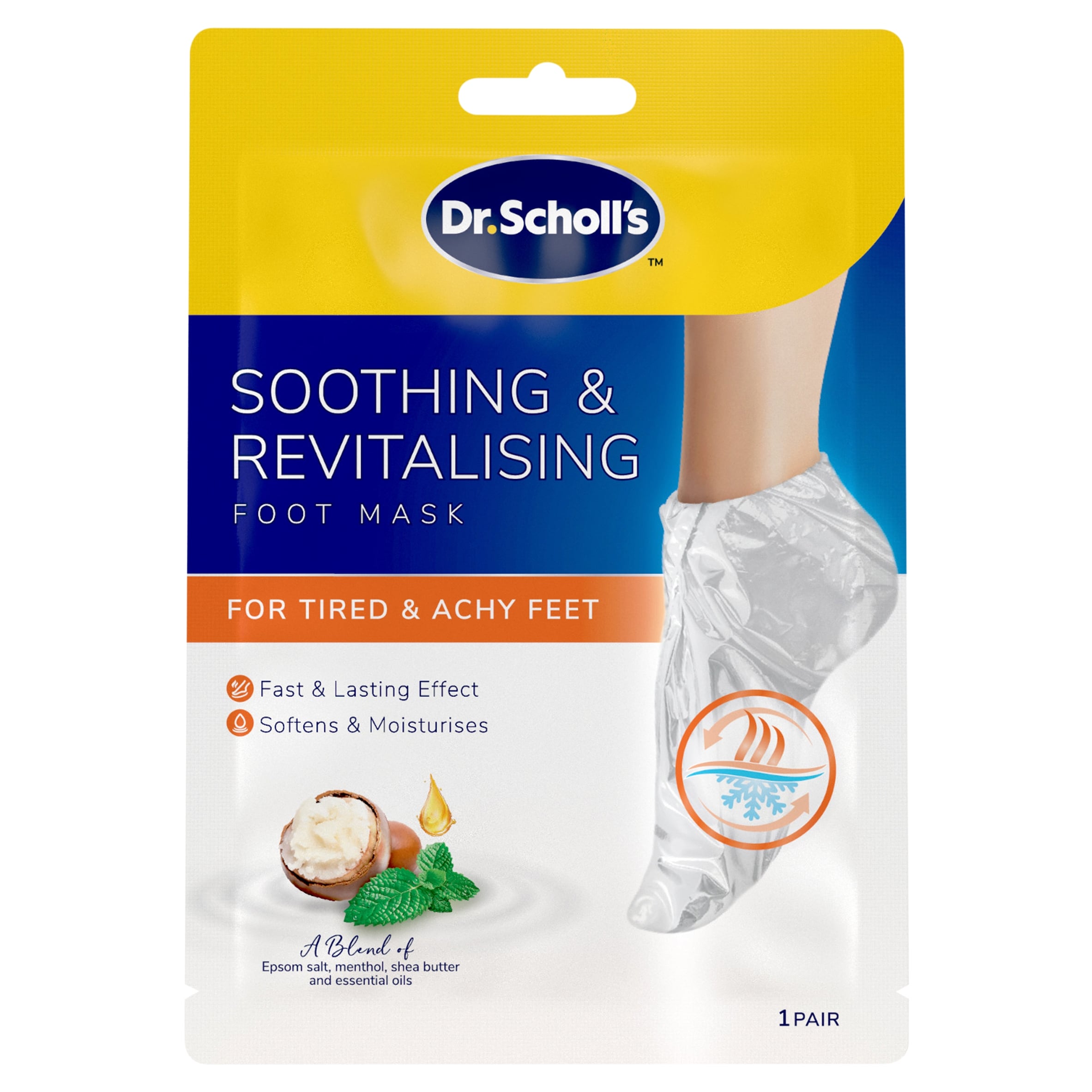 Dr Scholl's Soothe & Revitalise Foot Mask