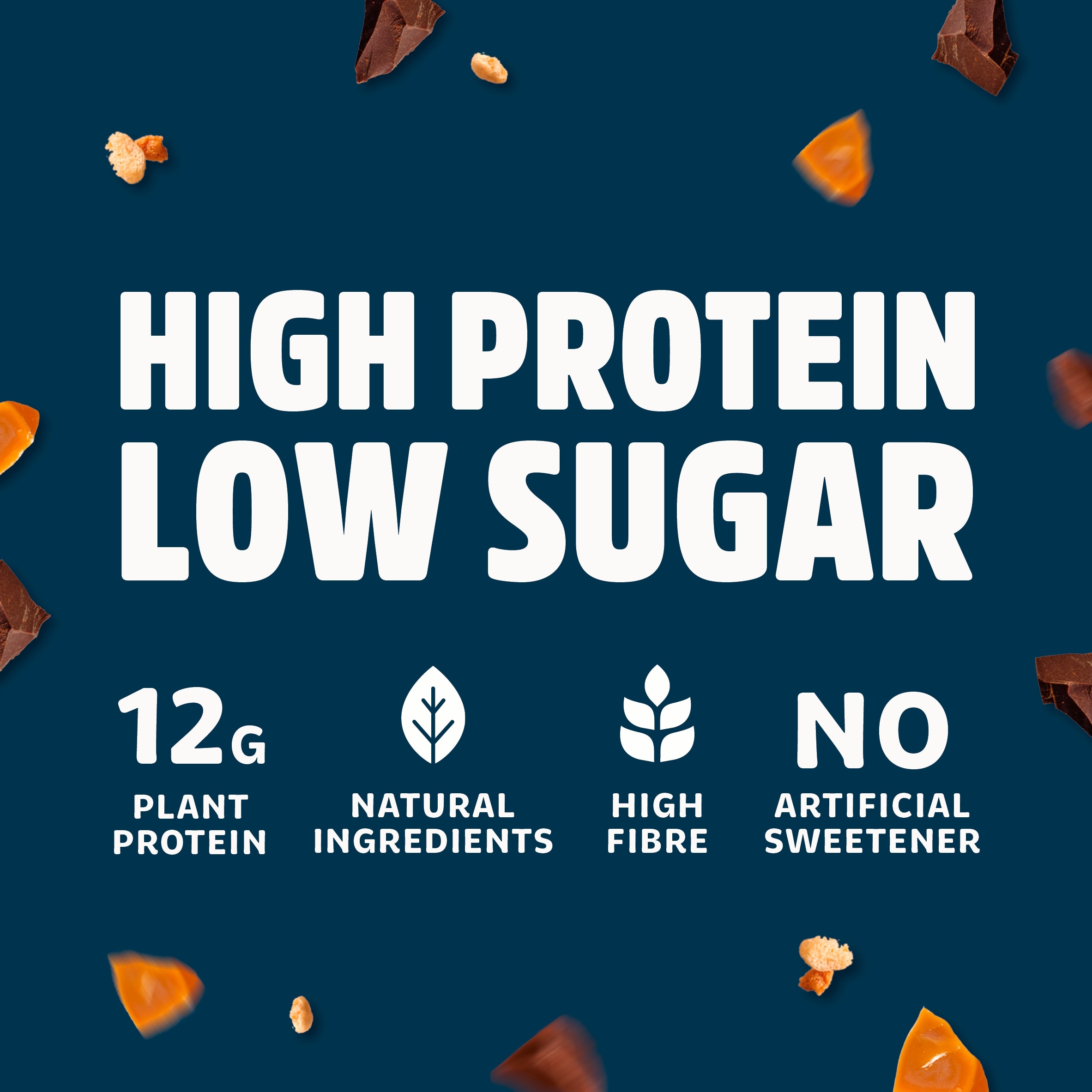 Trek High Protein Choc Caramel Flavour 44g thumbnail 2