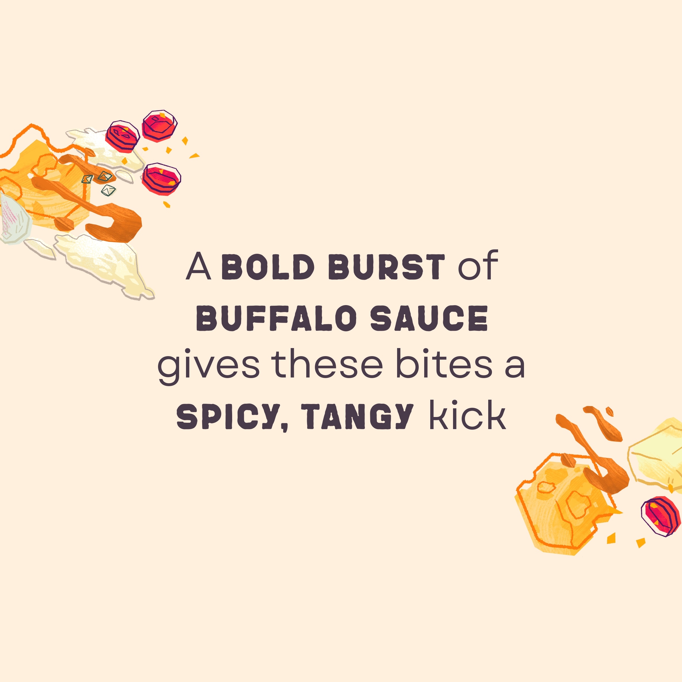 Higgidy Emmental & Extra Mature Potato Frittata Bites with Buffalo Sauce 130g thumbnail 5